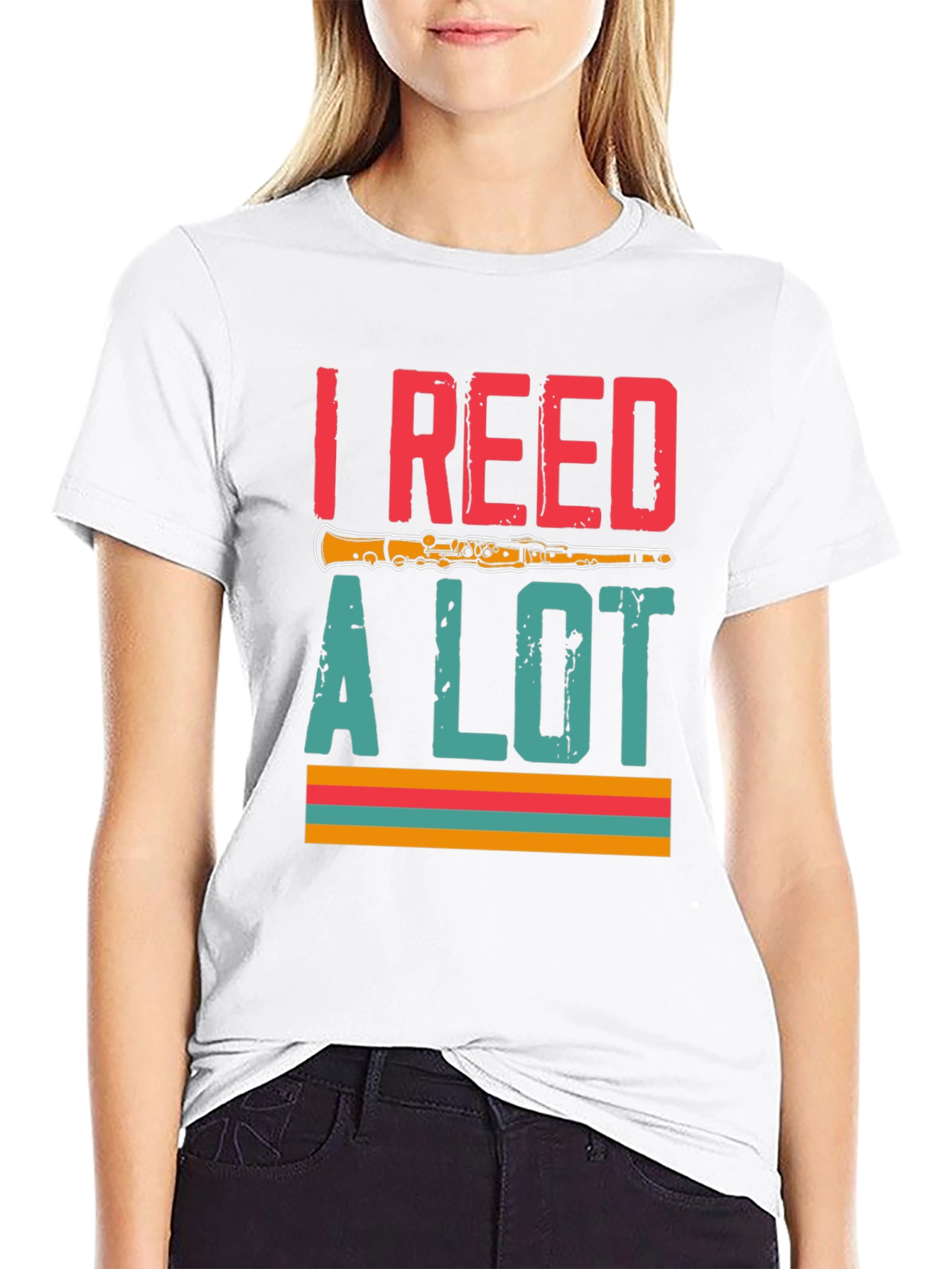I Reed A Lot T-Shirt | Musician Tee