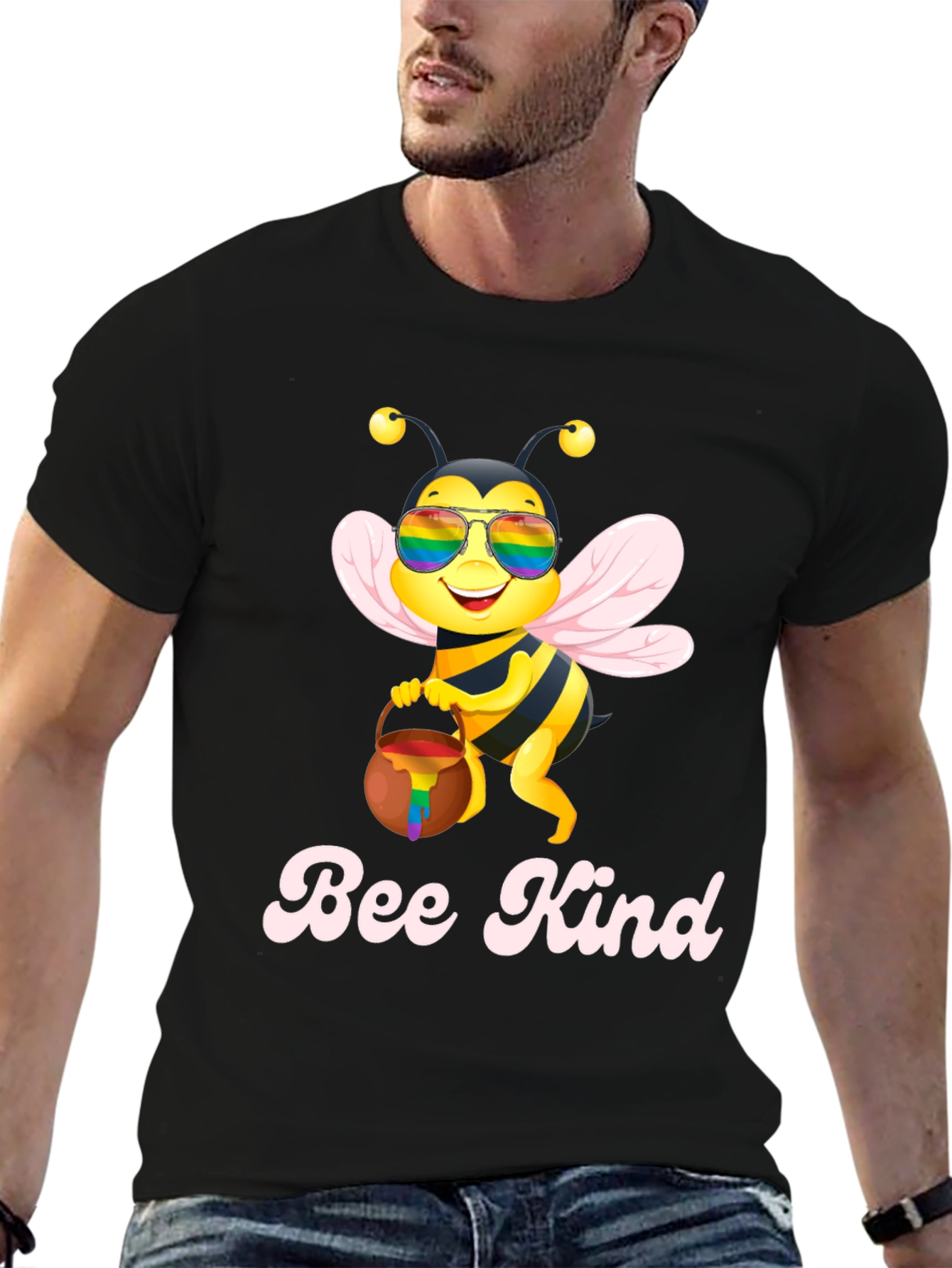 Bee Kind T-Shirt - LGBTQ+ Pride Apparel