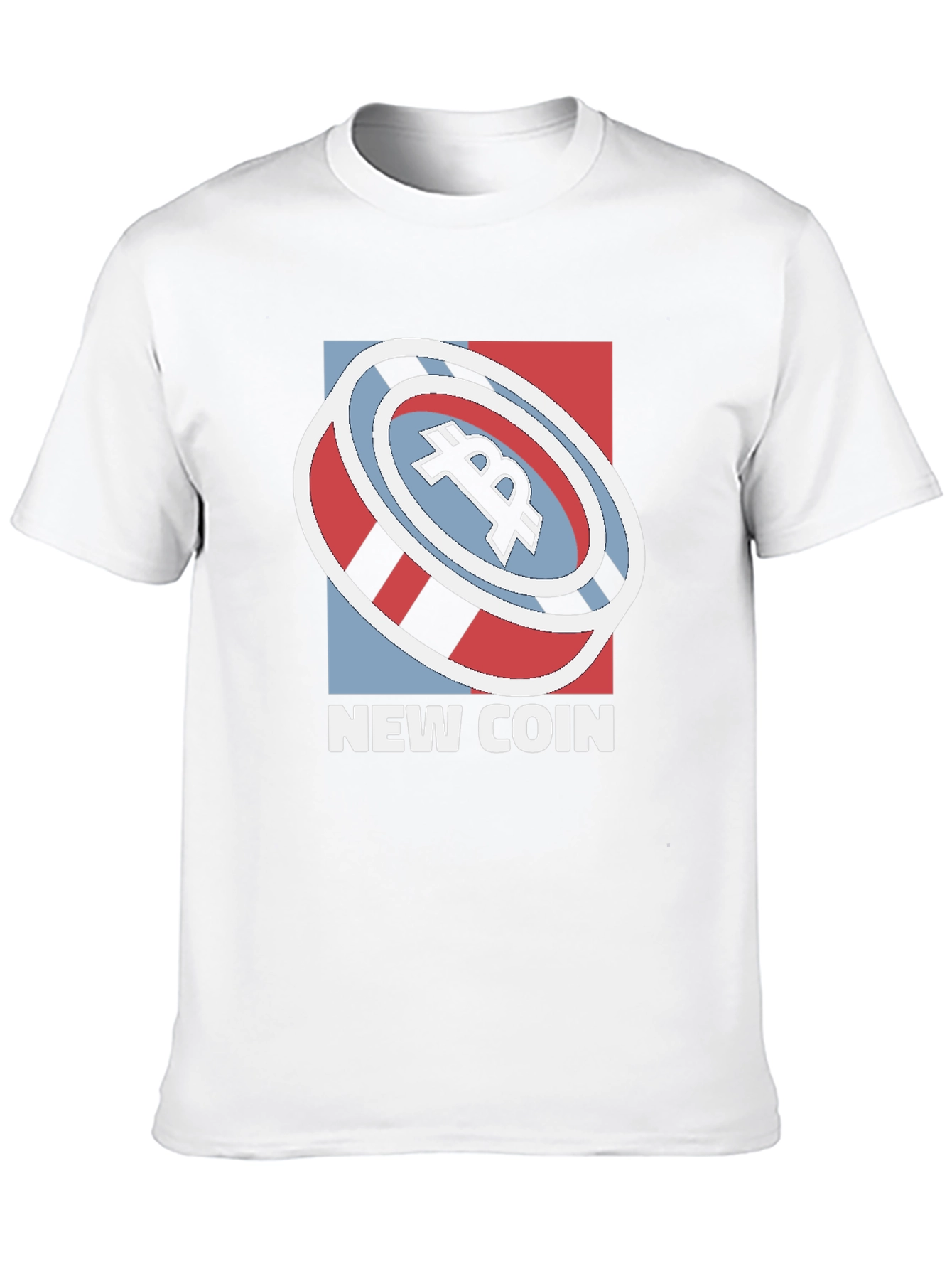 New Coin Graphic Tee - Crypto Fashion