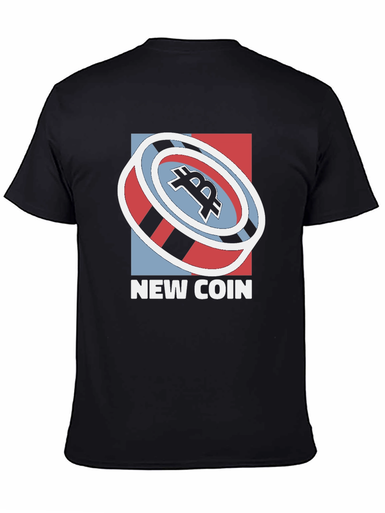 New Coin Graphic Tee - Crypto Fashion