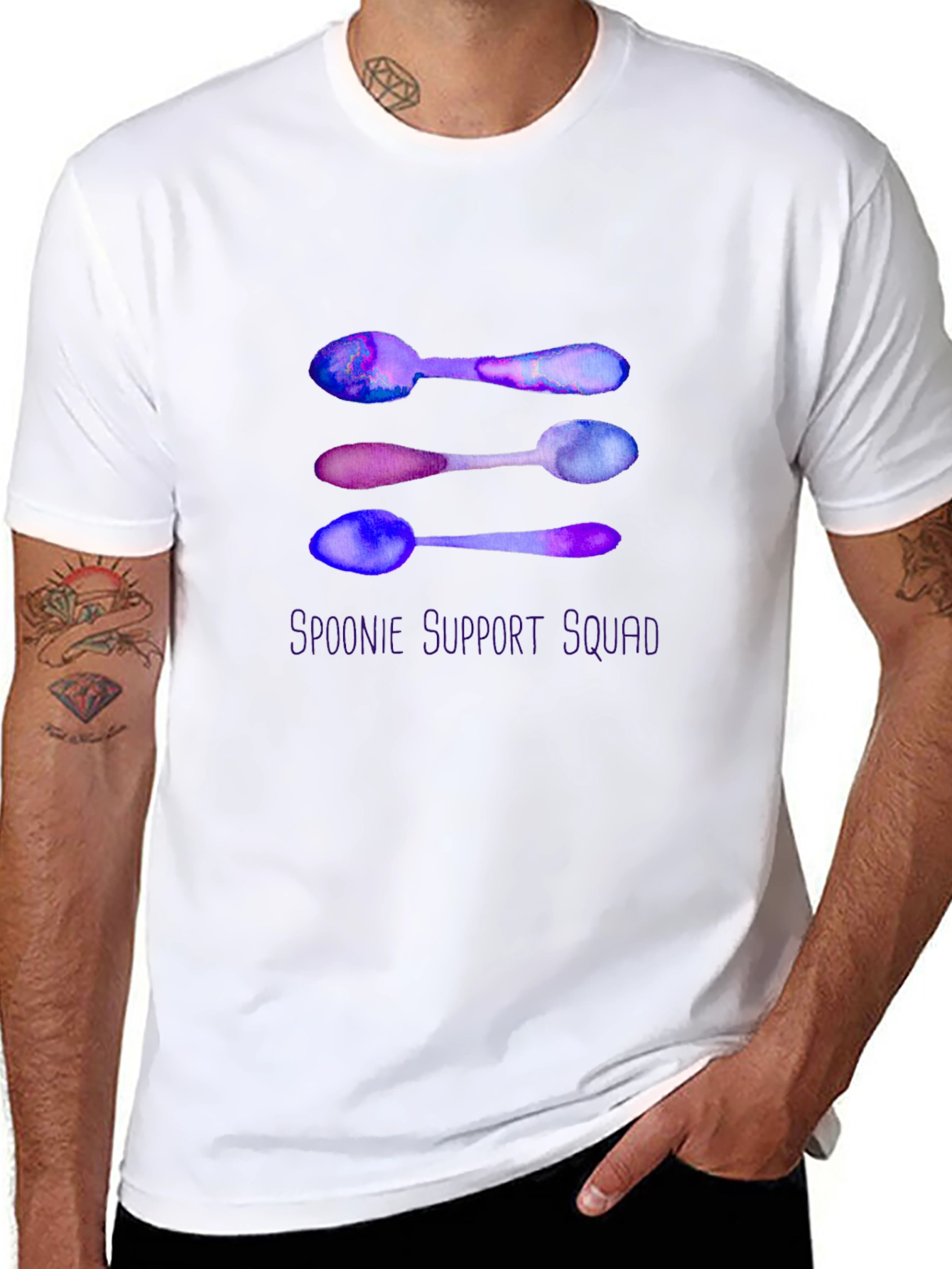 Spoonie Support Squad Graphic Tee