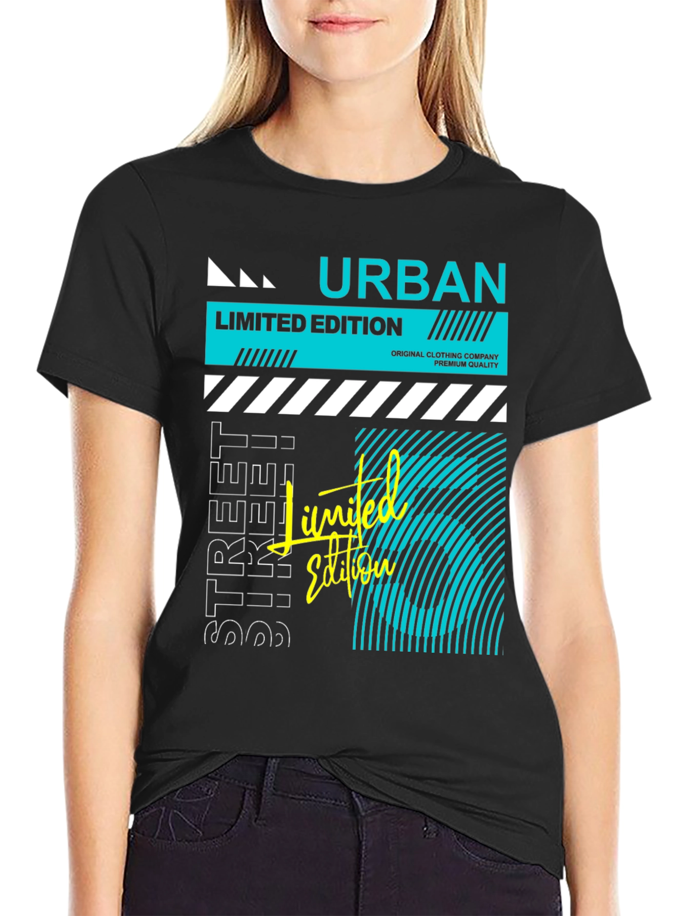 Urban Limited Edition Graphic Tee - Black
