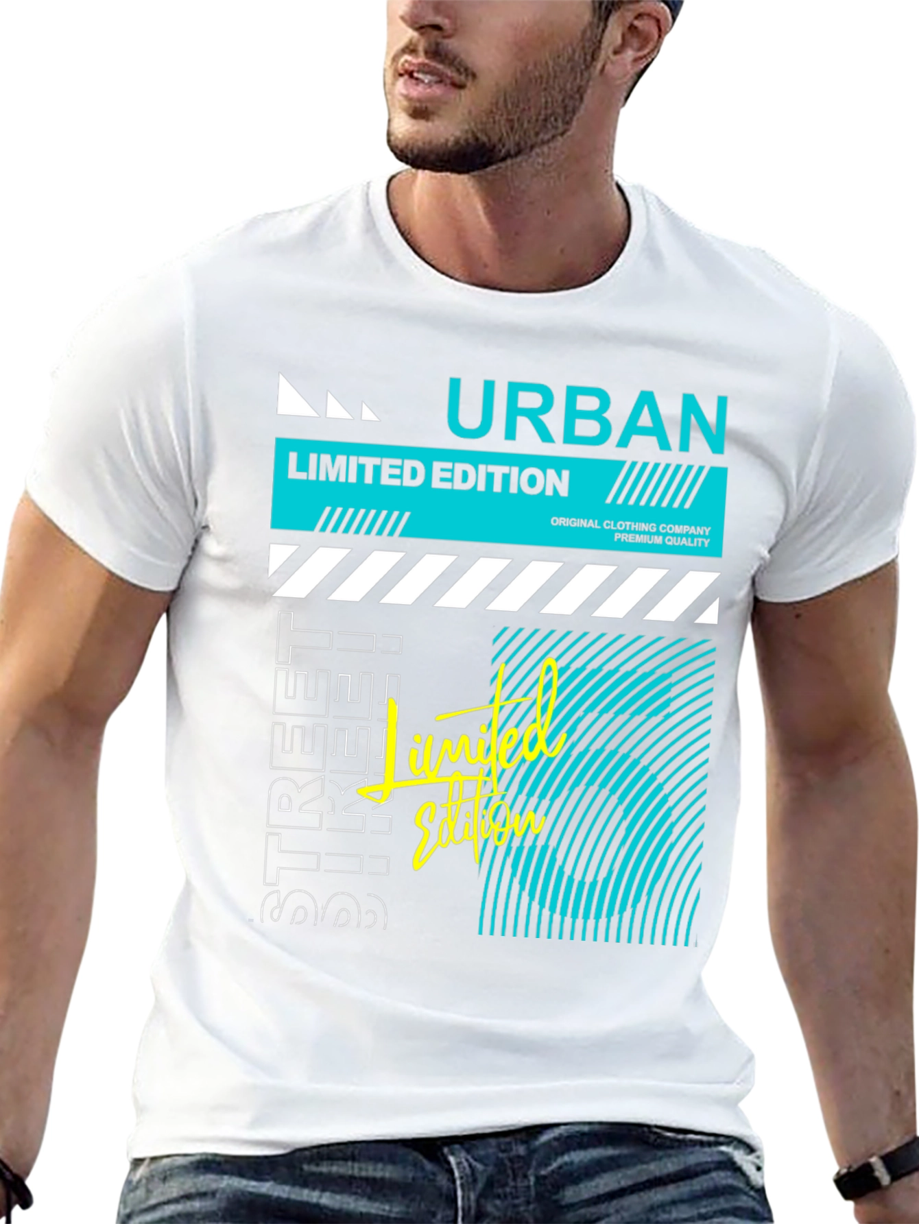Urban Limited Edition Graphic Tee - Black