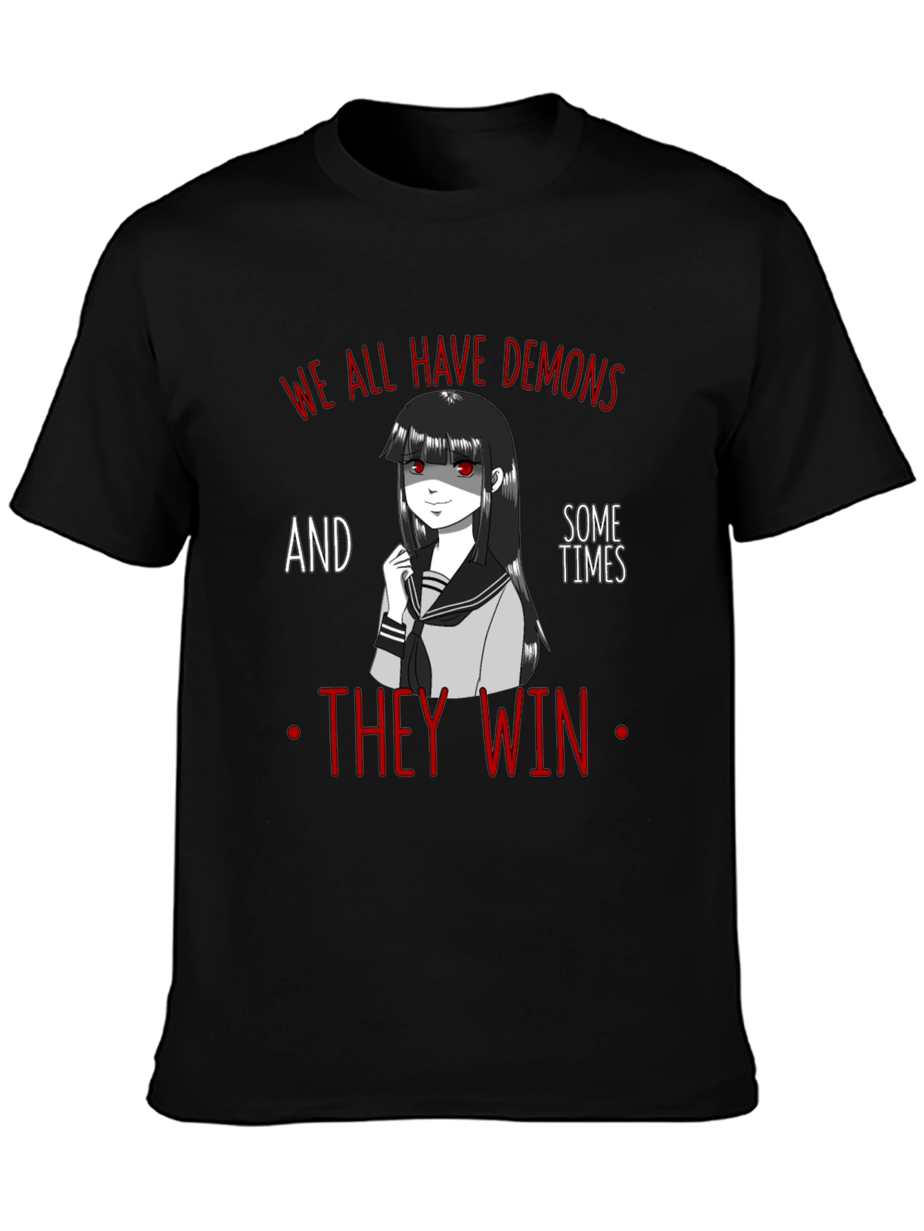 Demons Graphic Print T-Shirt
