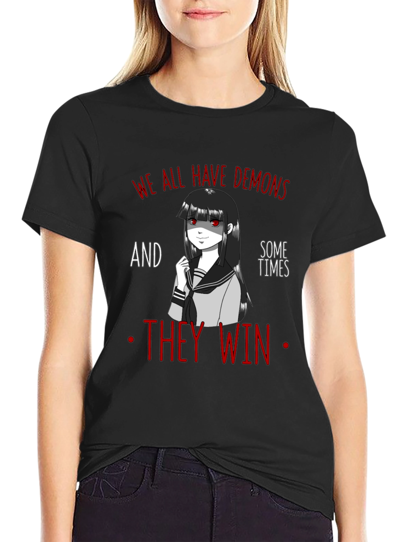 Demons Graphic Print T-Shirt
