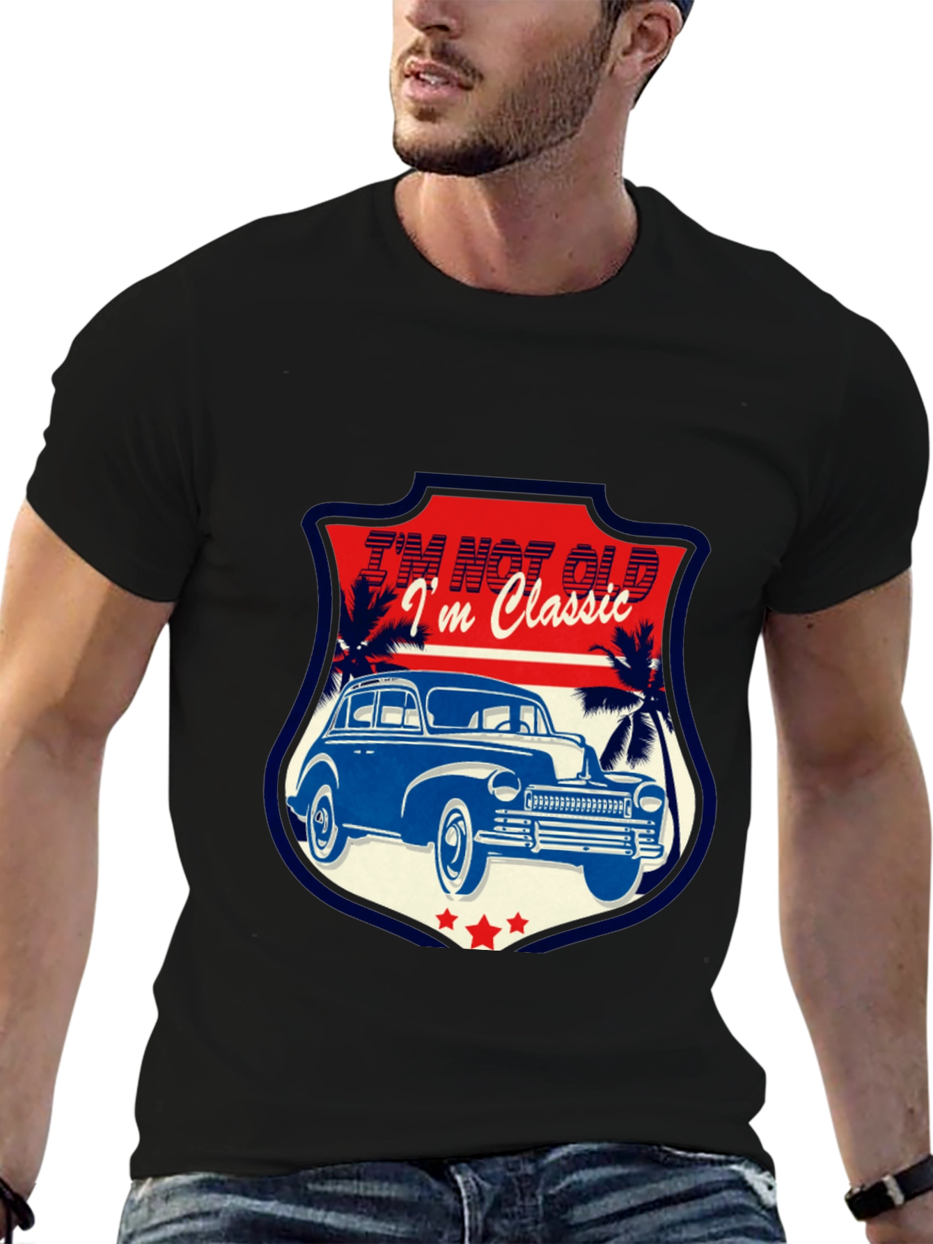 Classic Car T-Shirt - Im Not Old Im Classic