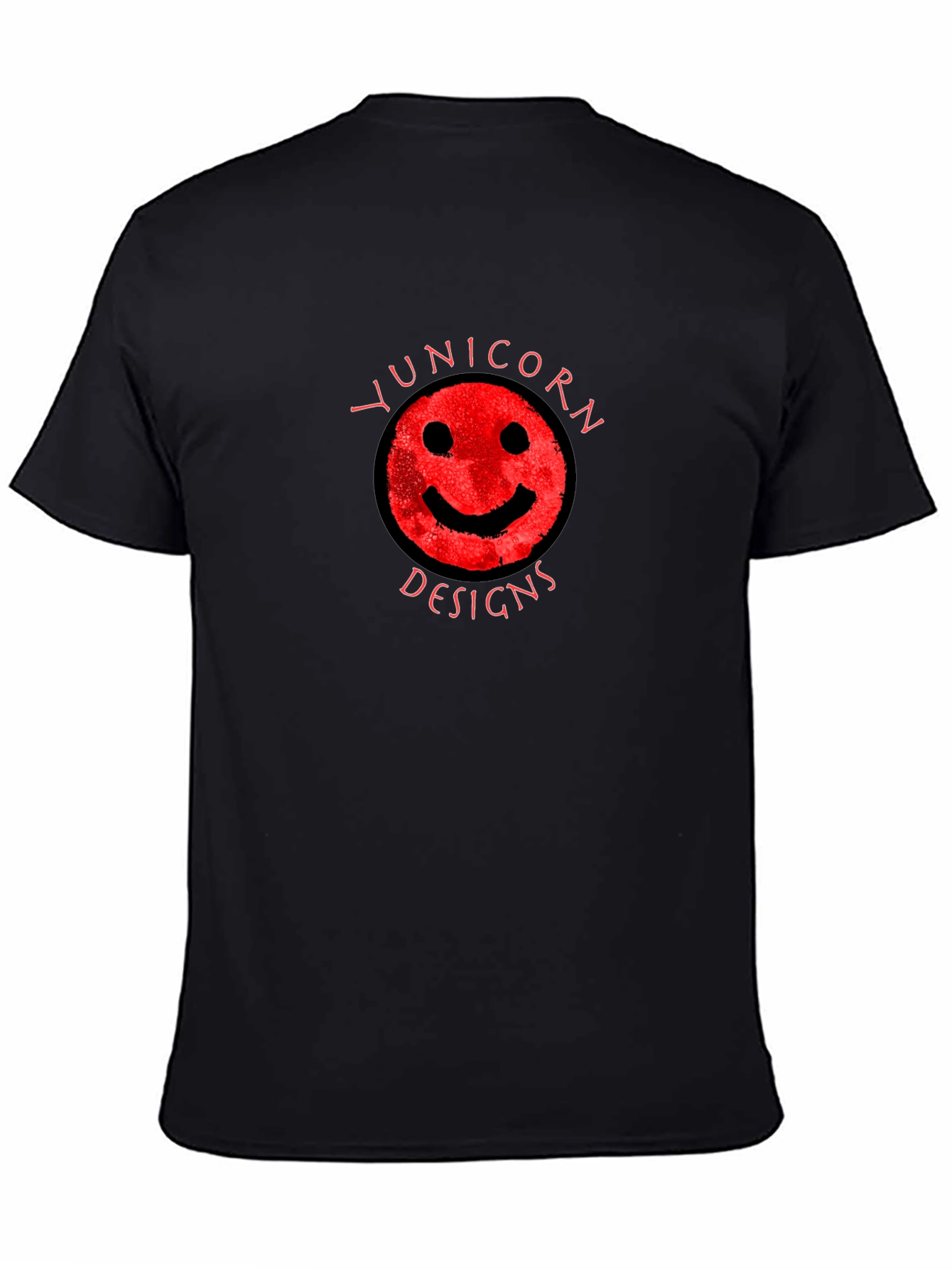 Yunicorn Designs Smiley Face Graphic Tee