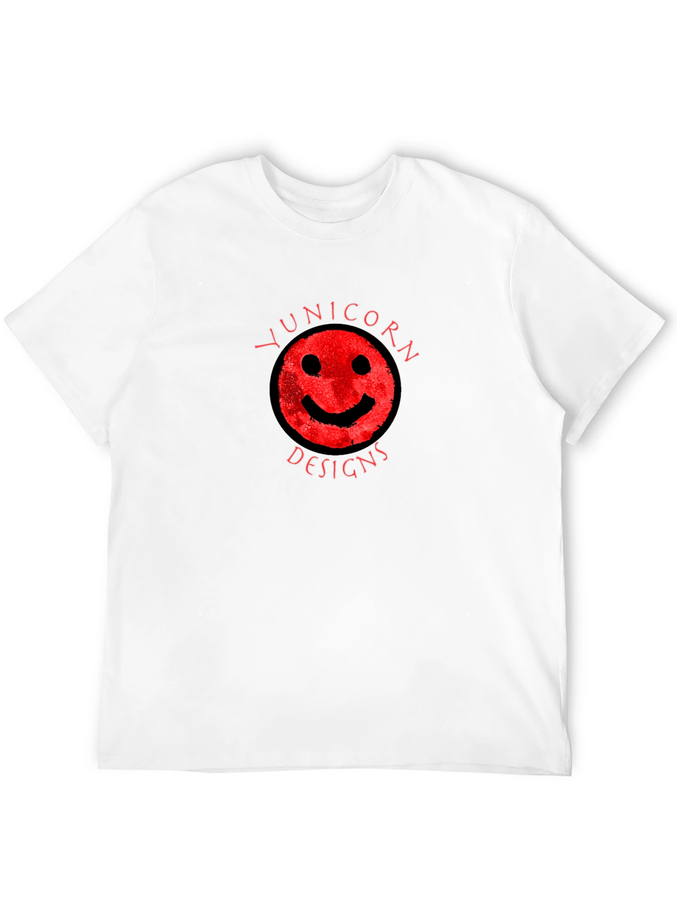 Yunicorn Designs Smiley Face Graphic Tee