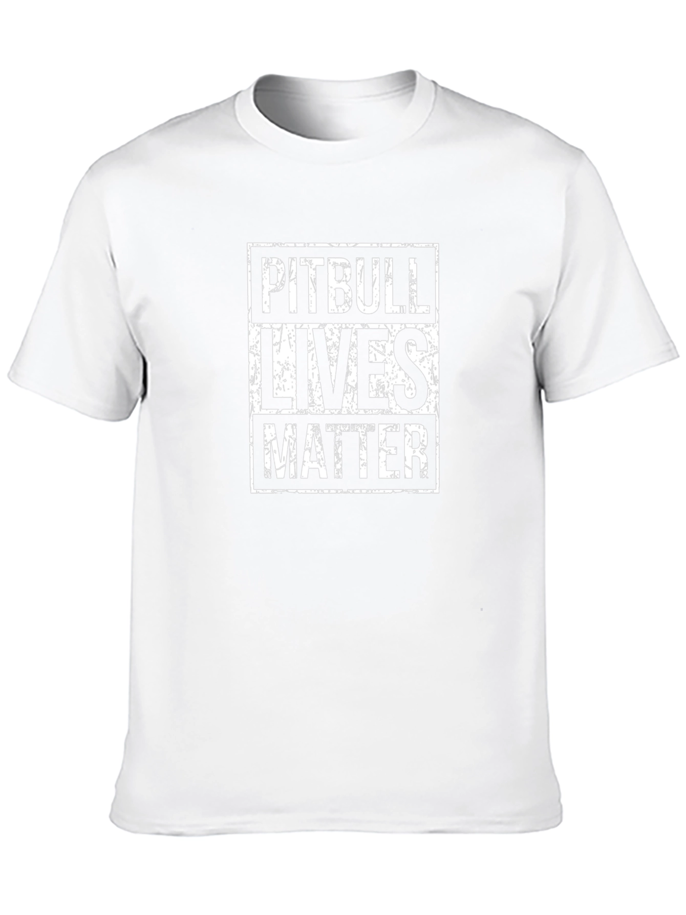 Pitbull Lives Matter Graphic T-Shirt