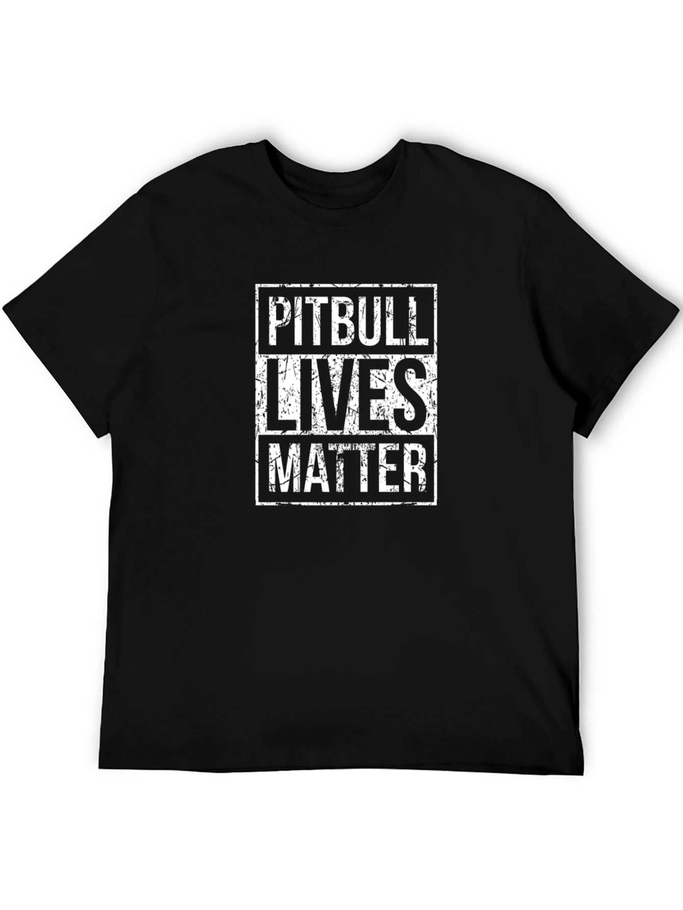 Pitbull Lives Matter Graphic T-Shirt
