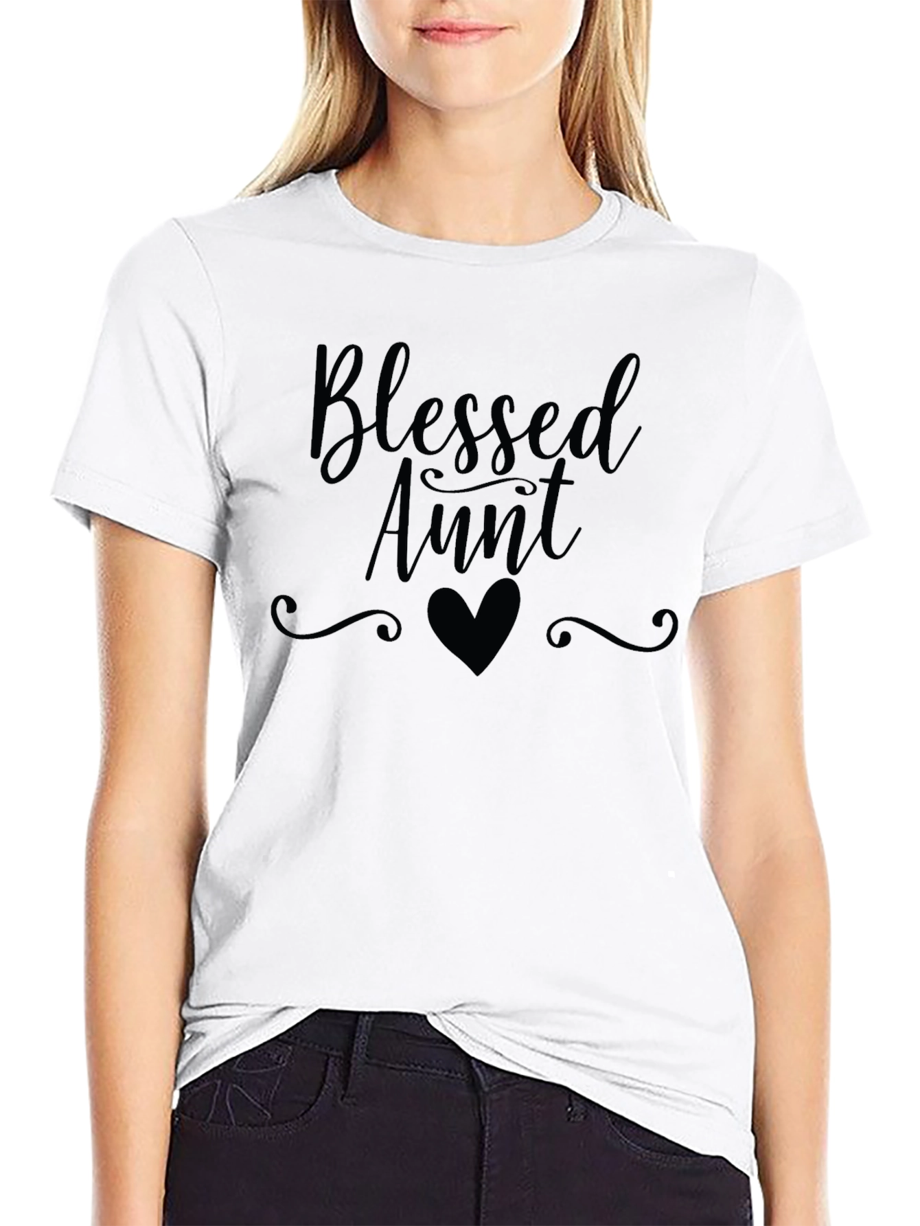 Blessed Aunt Graphic T-Shirt