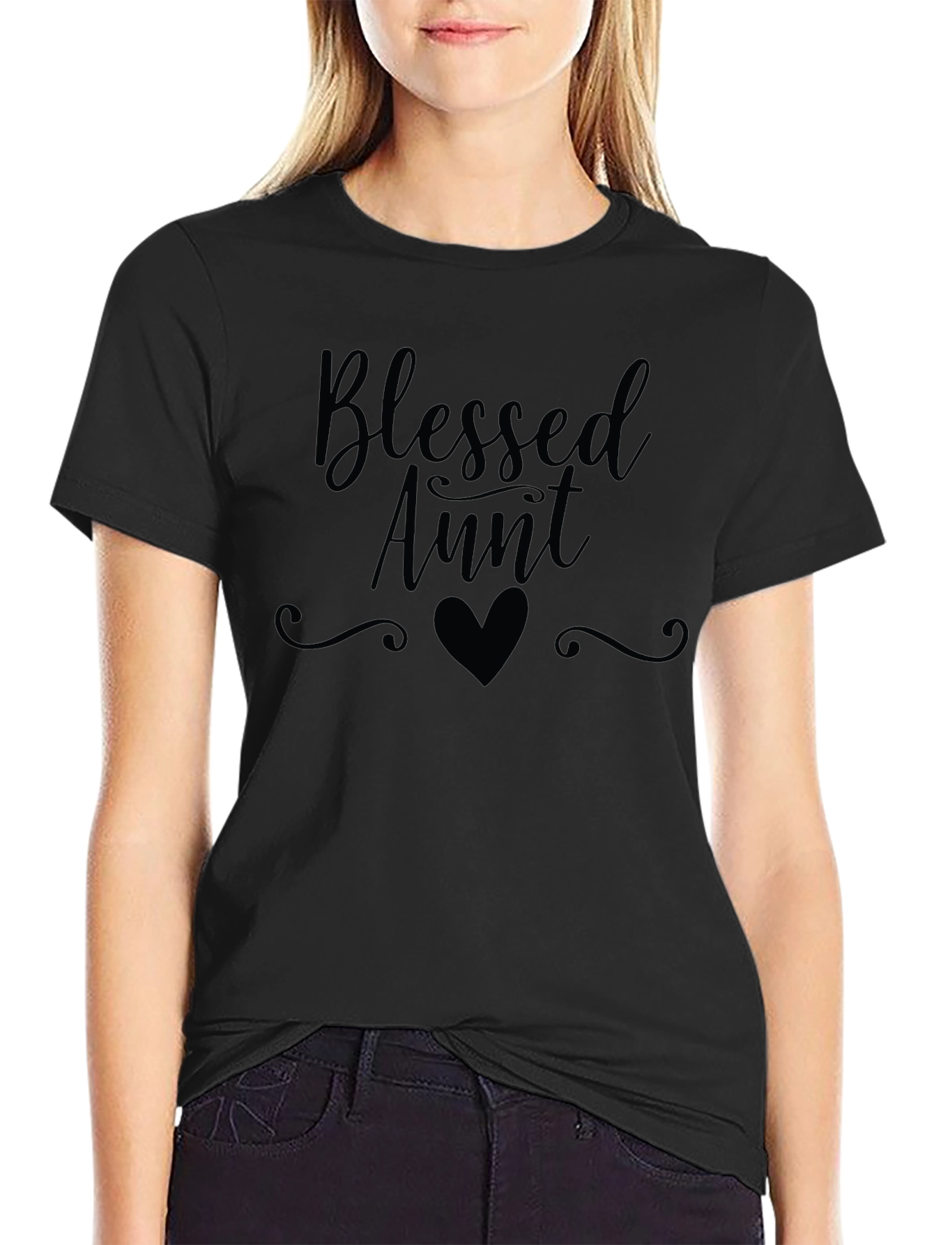 Blessed Aunt Graphic T-Shirt
