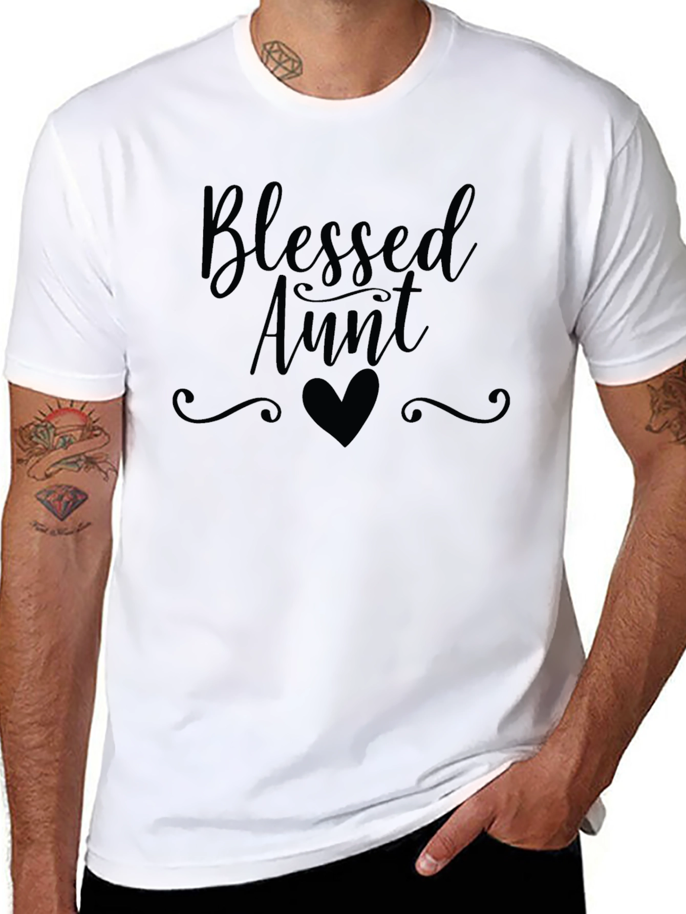 Blessed Aunt Graphic T-Shirt