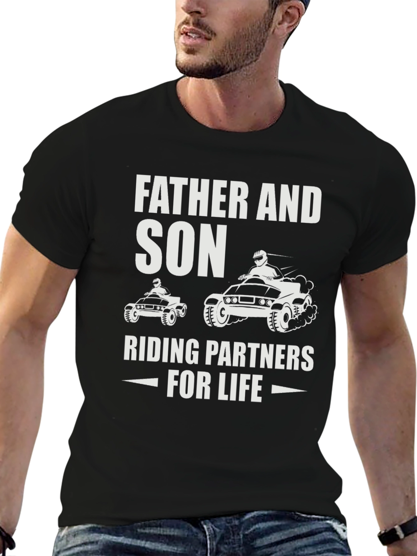 Father & Son Riding Partners T-Shirt