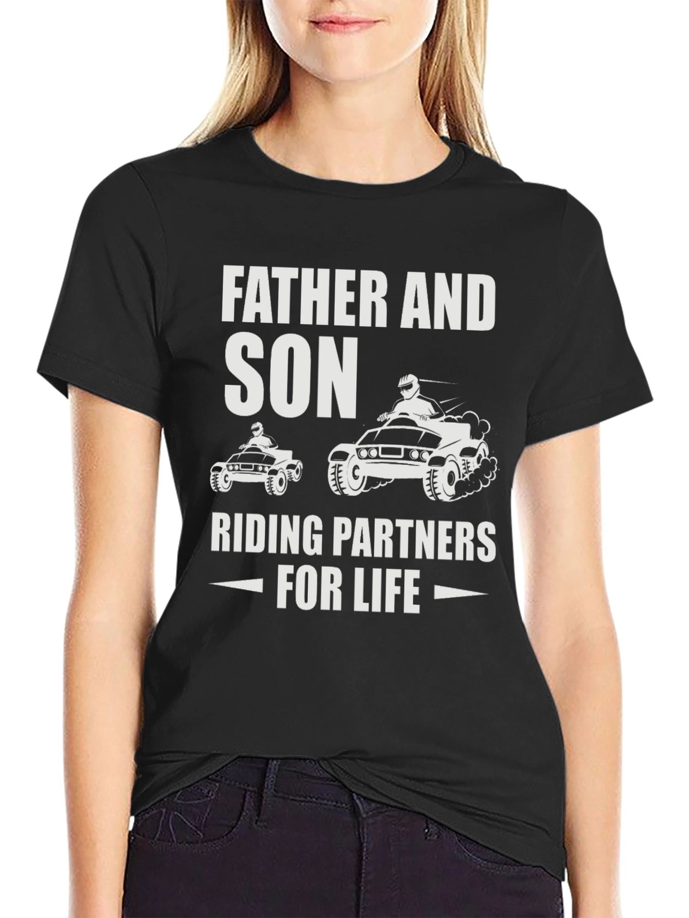 Father & Son Riding Partners T-Shirt