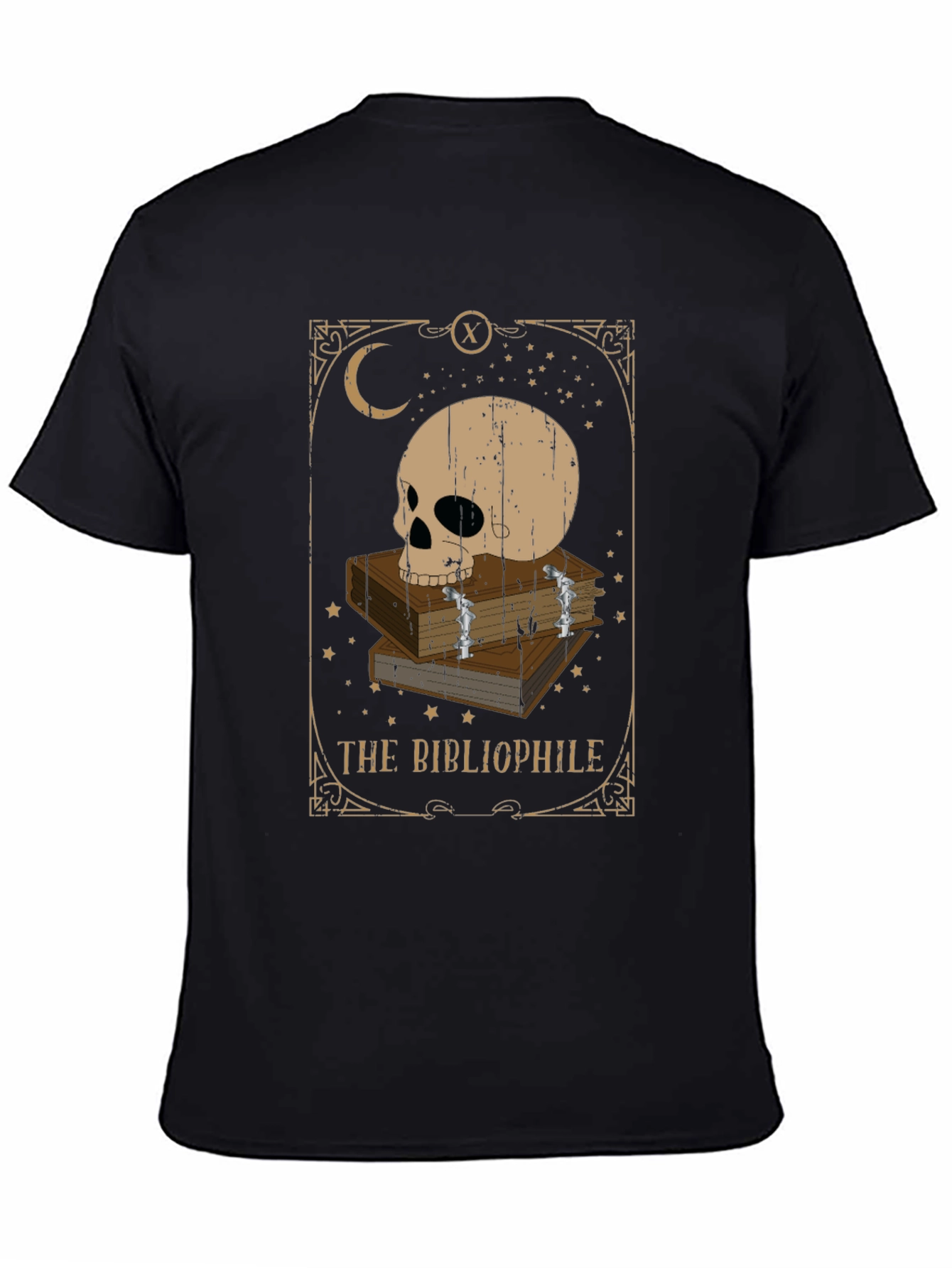 The Bibliophile Tarot T-Shirt