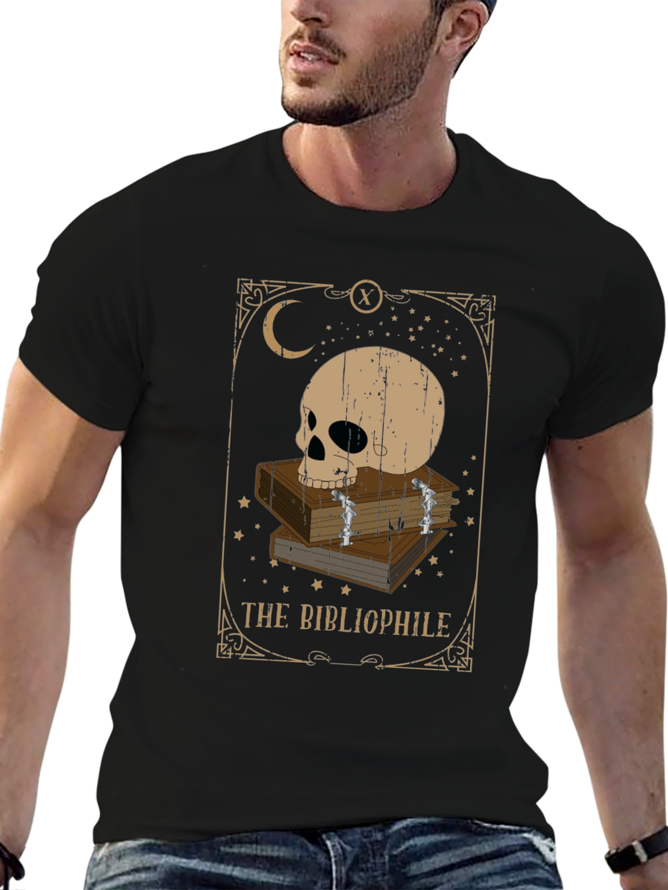 The Bibliophile Tarot T-Shirt