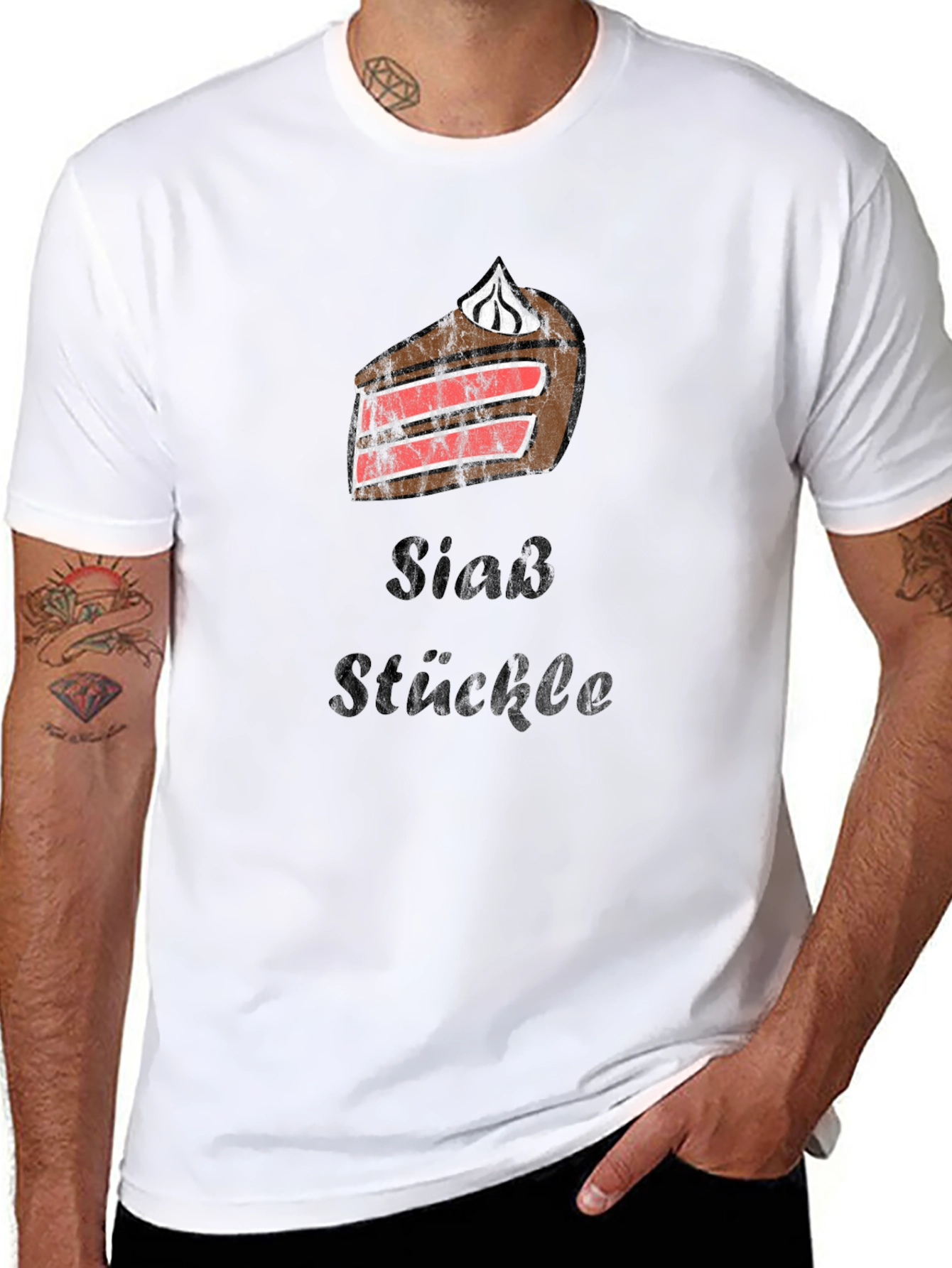 Sweet Slice T-Shirt - Unique Dessert Lovers Tee