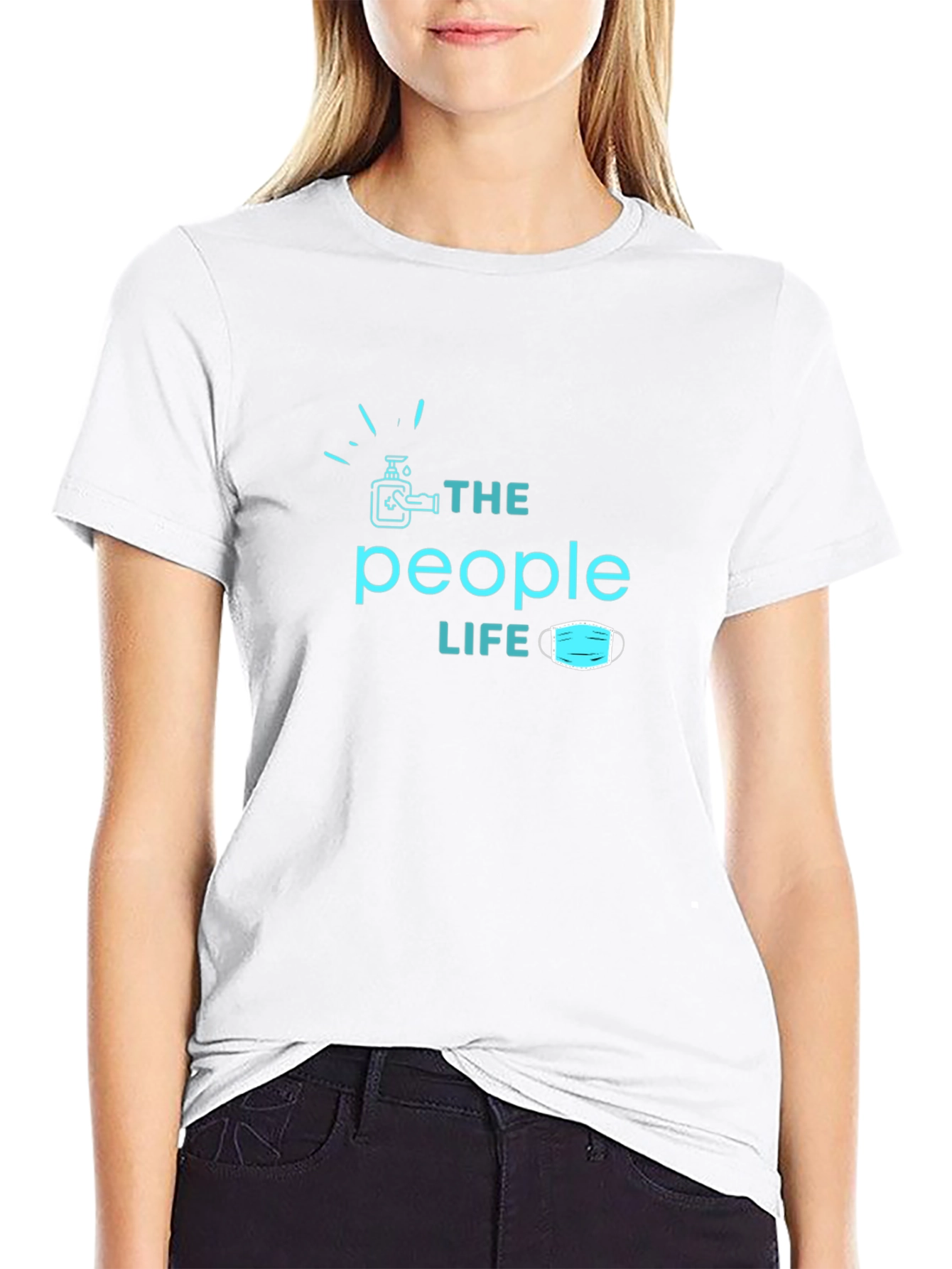 The People Life Black T-Shirt