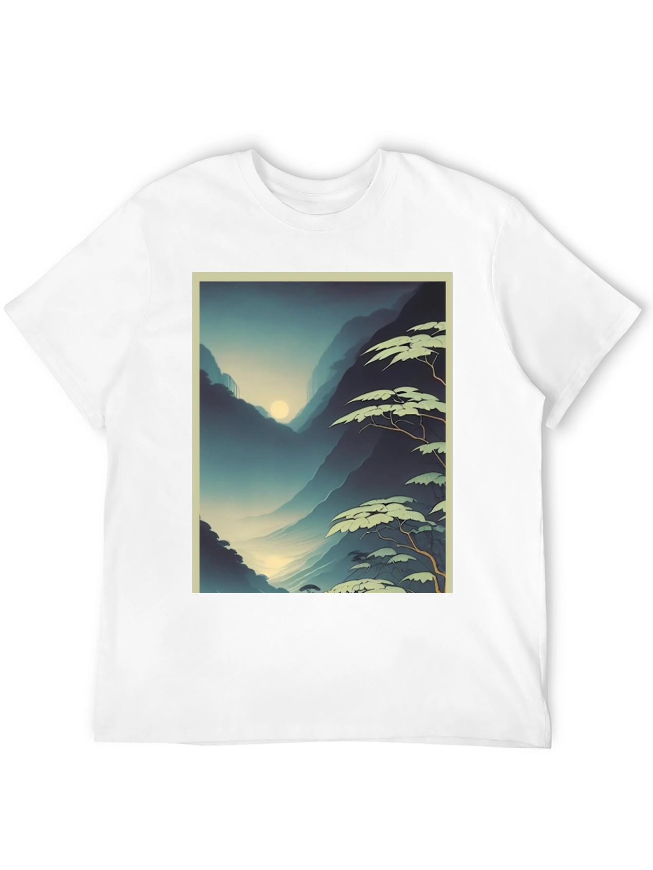 Mountain Vista Graphic Tee - Stylish Unisex T-Shirt