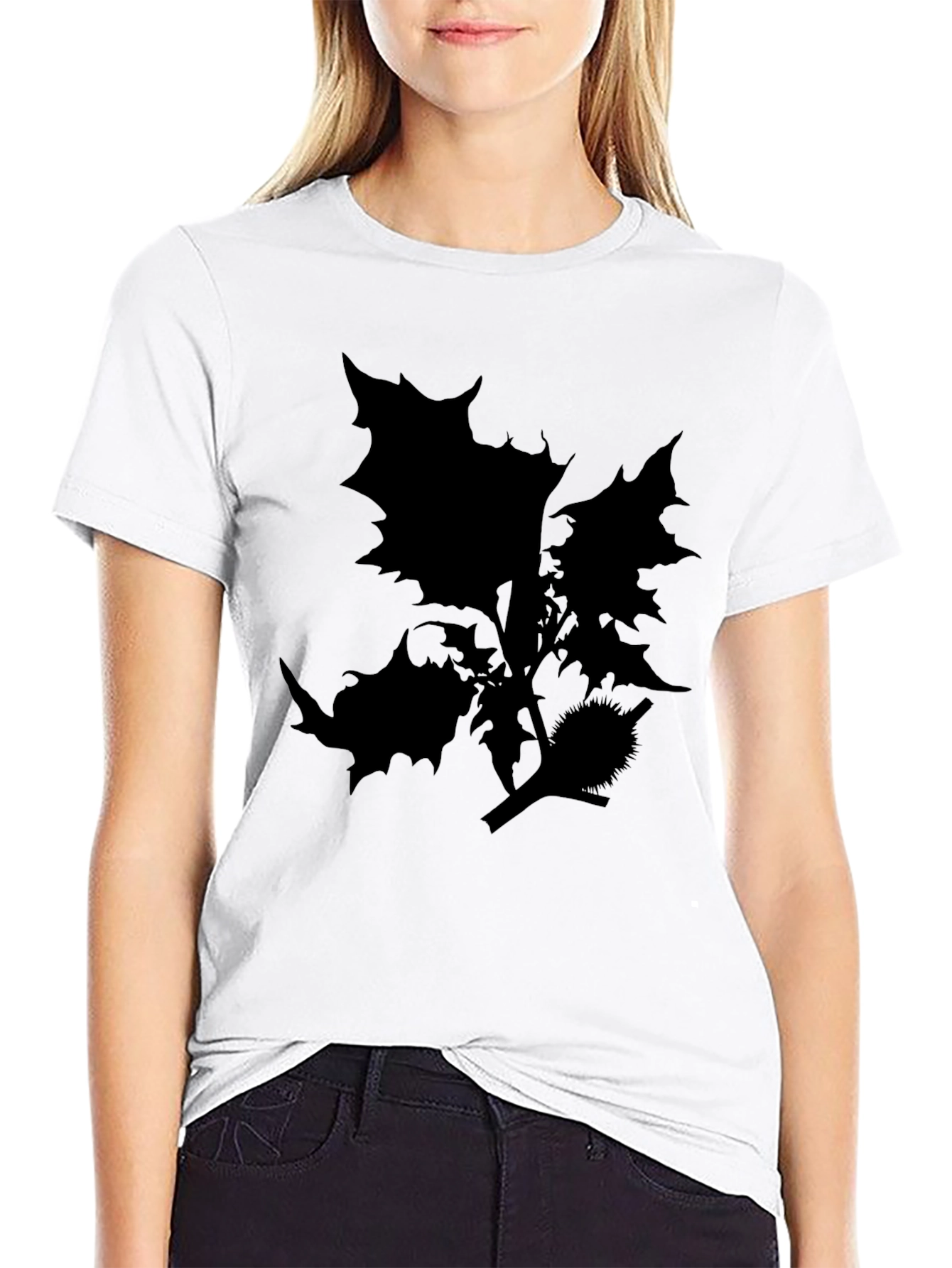 Black Banksia T-Shirt - Nature Inspired Design