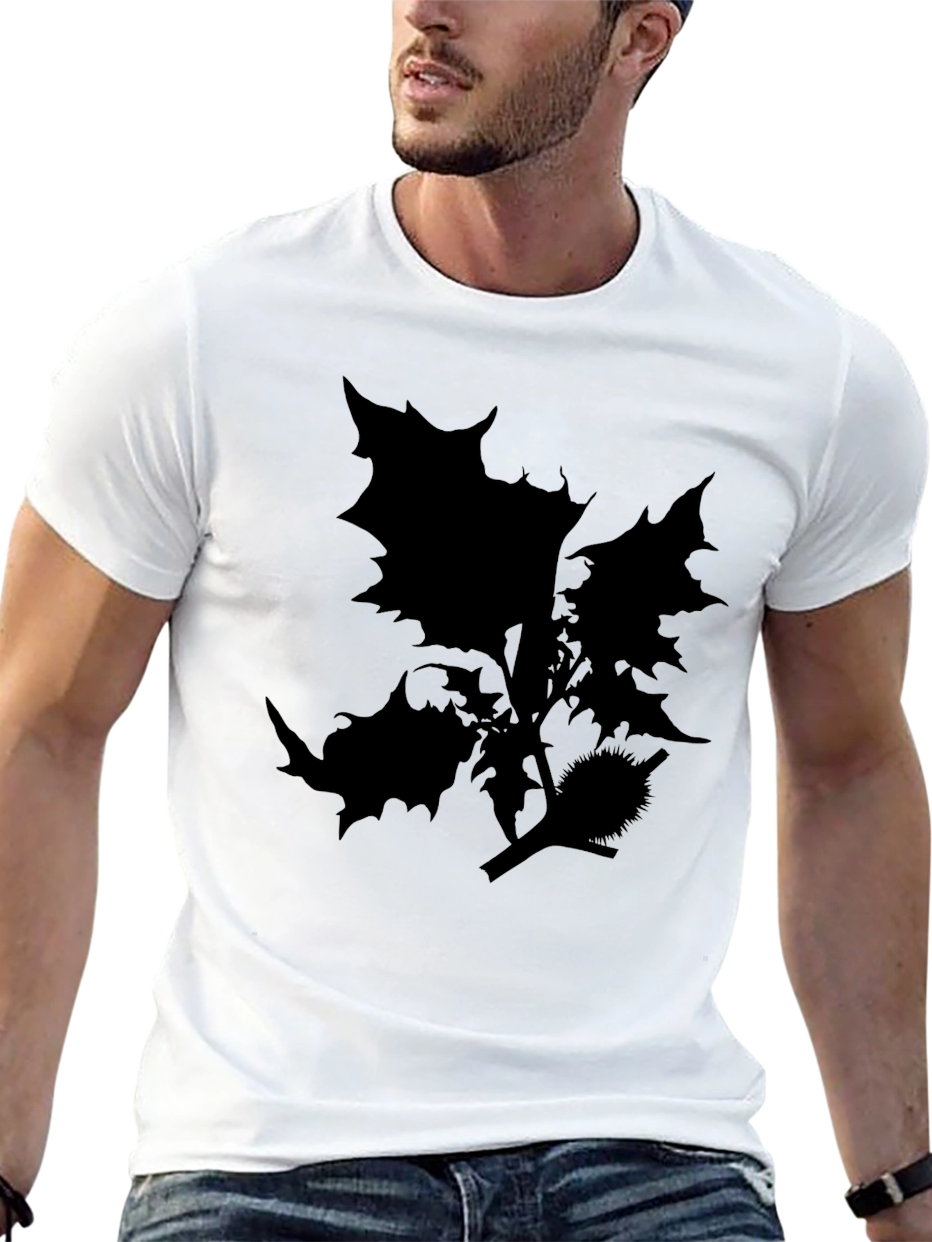 Black Banksia T-Shirt - Nature Inspired Design