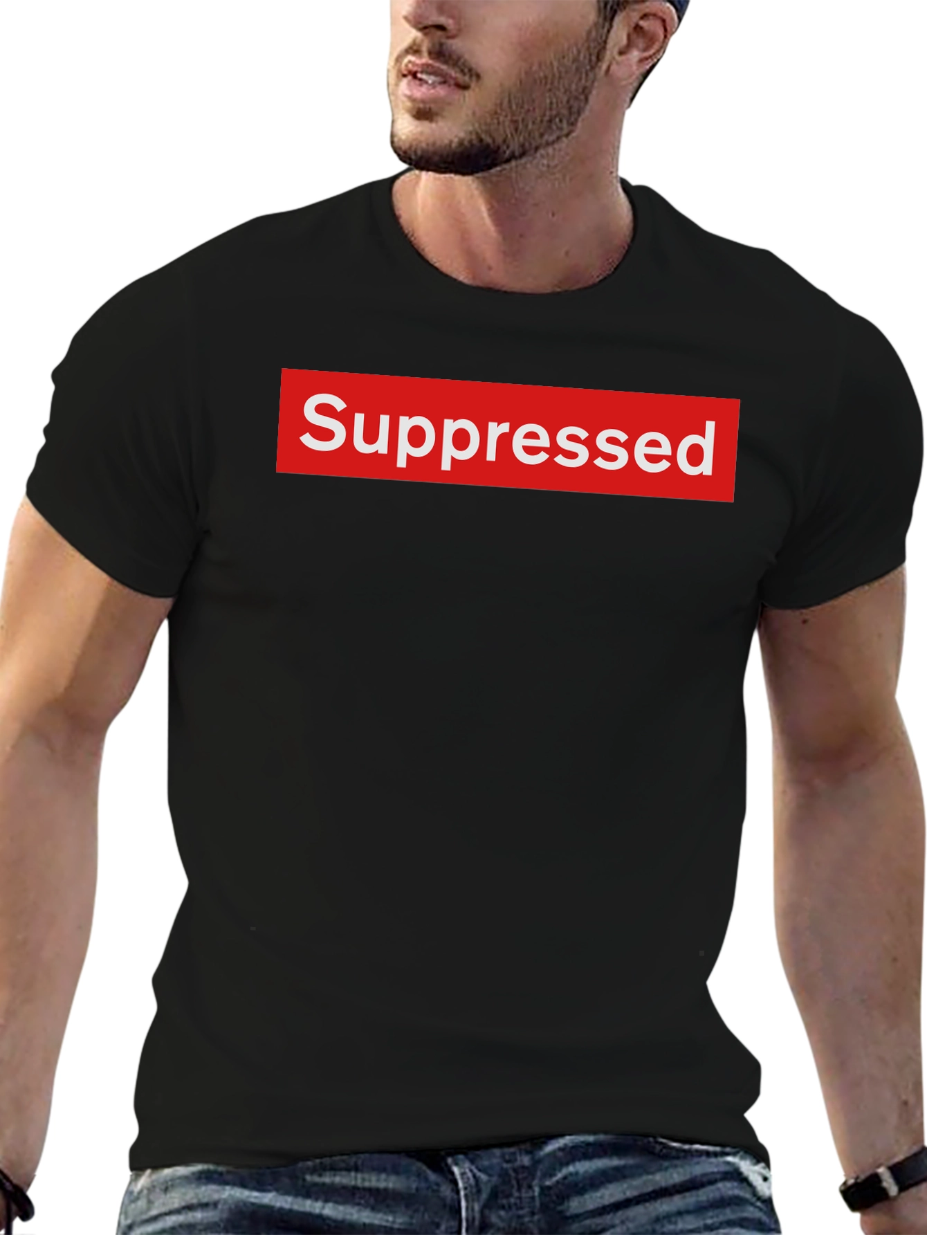 Suppressed Box Logo Graphic Tee