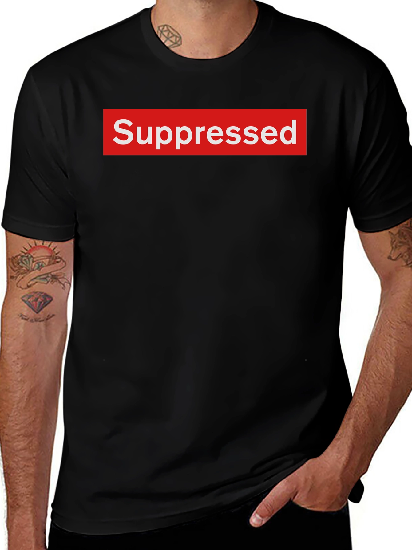 Suppressed Box Logo Graphic Tee