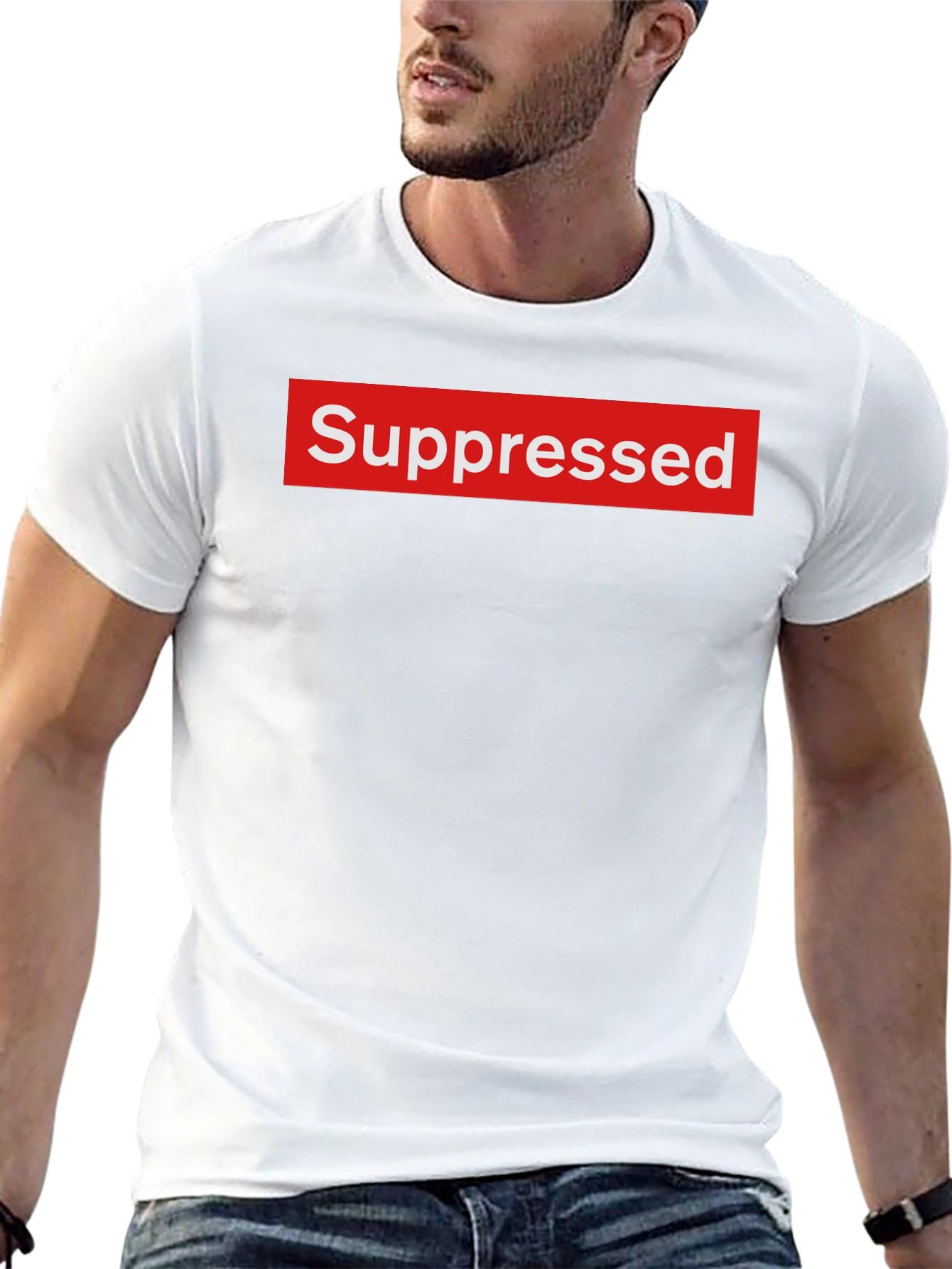 Suppressed Box Logo Graphic Tee