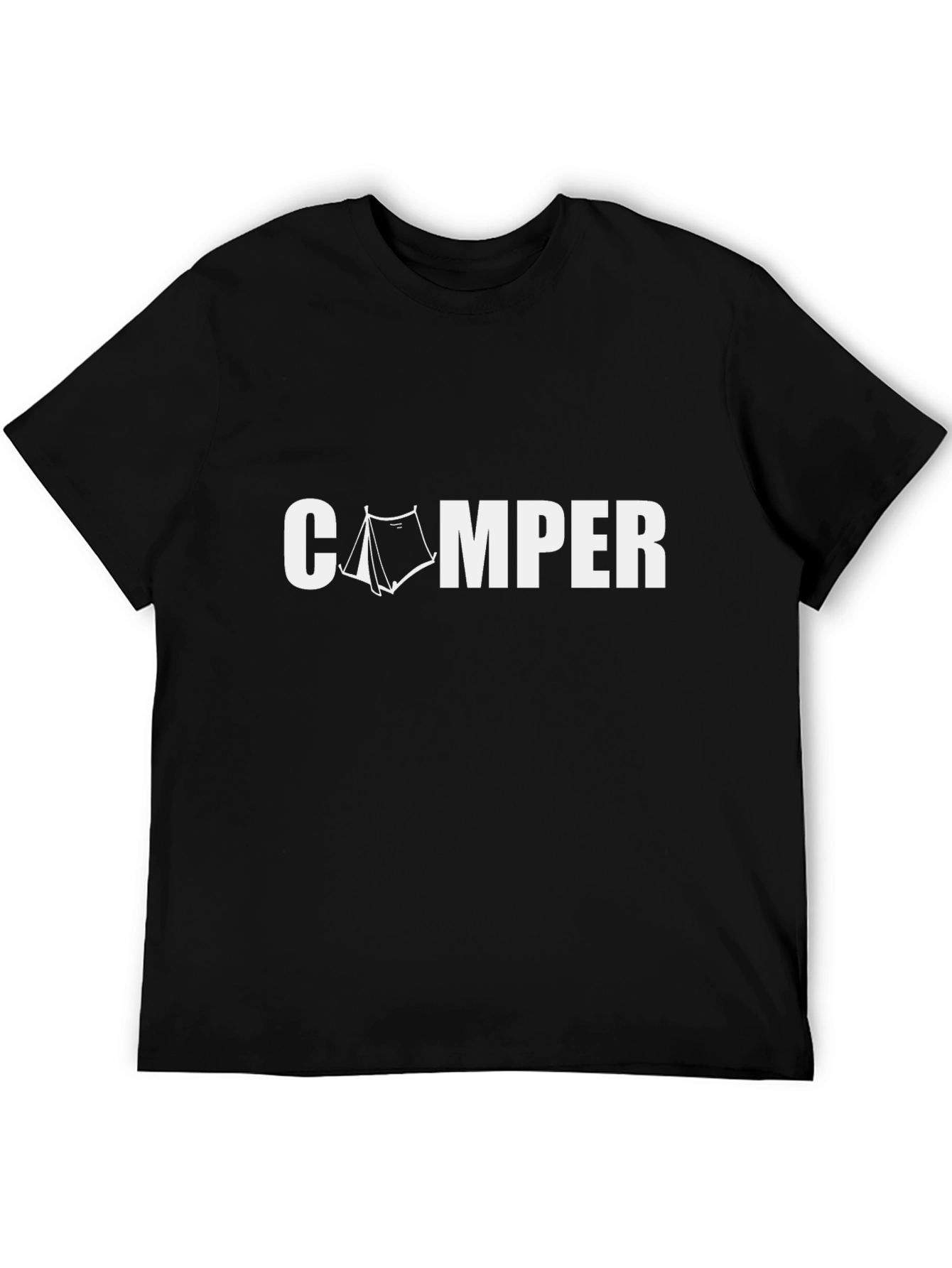 Camper Graphic Tee - Outdoor Adventure Shirt