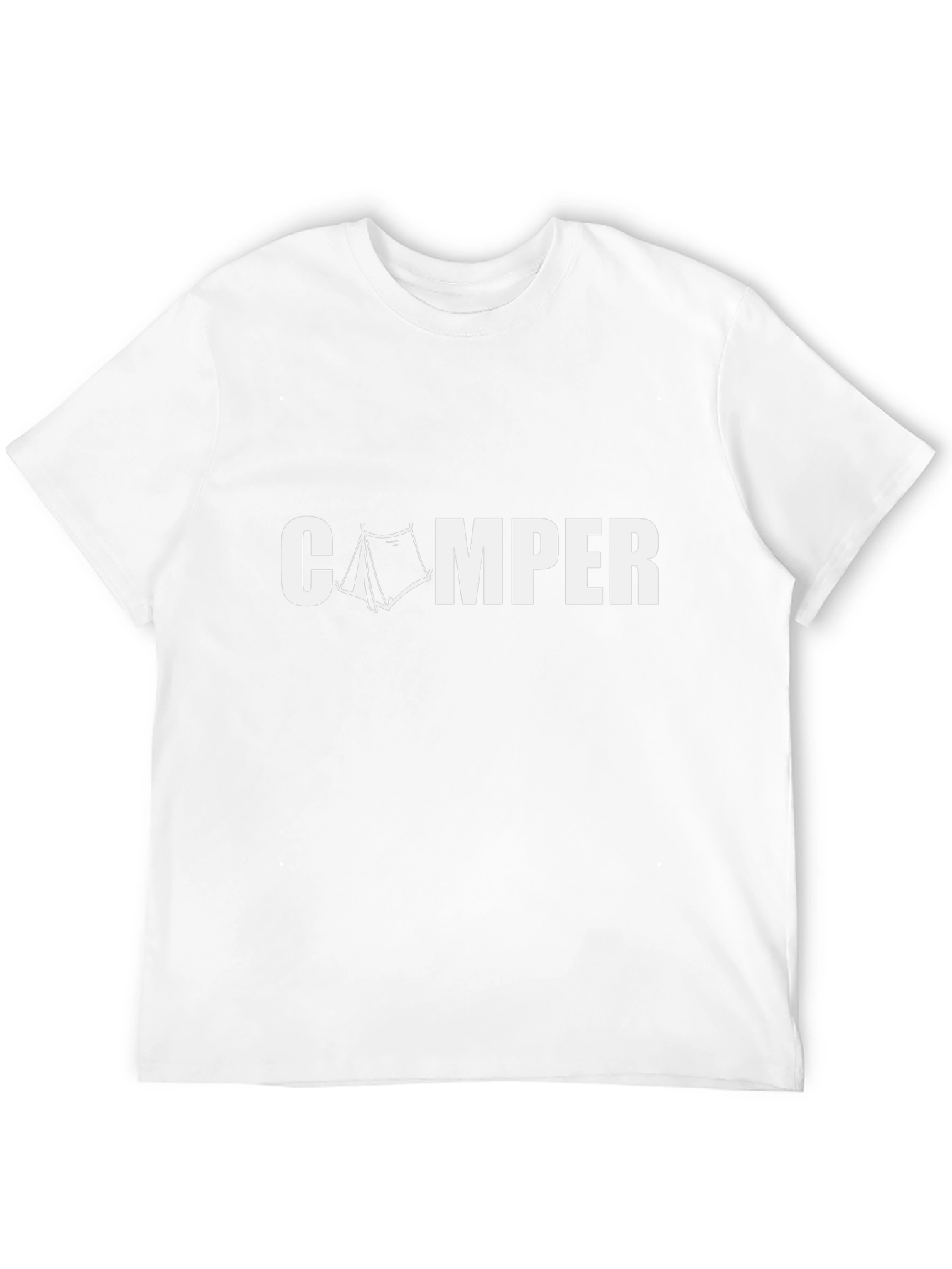 Camper Graphic Tee - Outdoor Adventure Shirt
