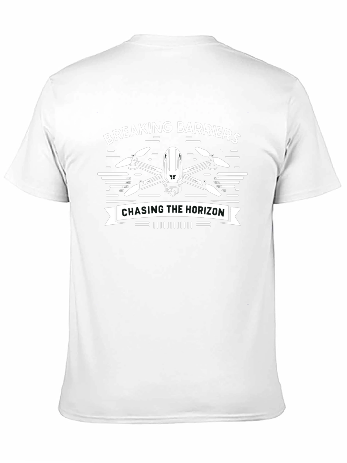 Breaking Barriers Drone T-Shirt