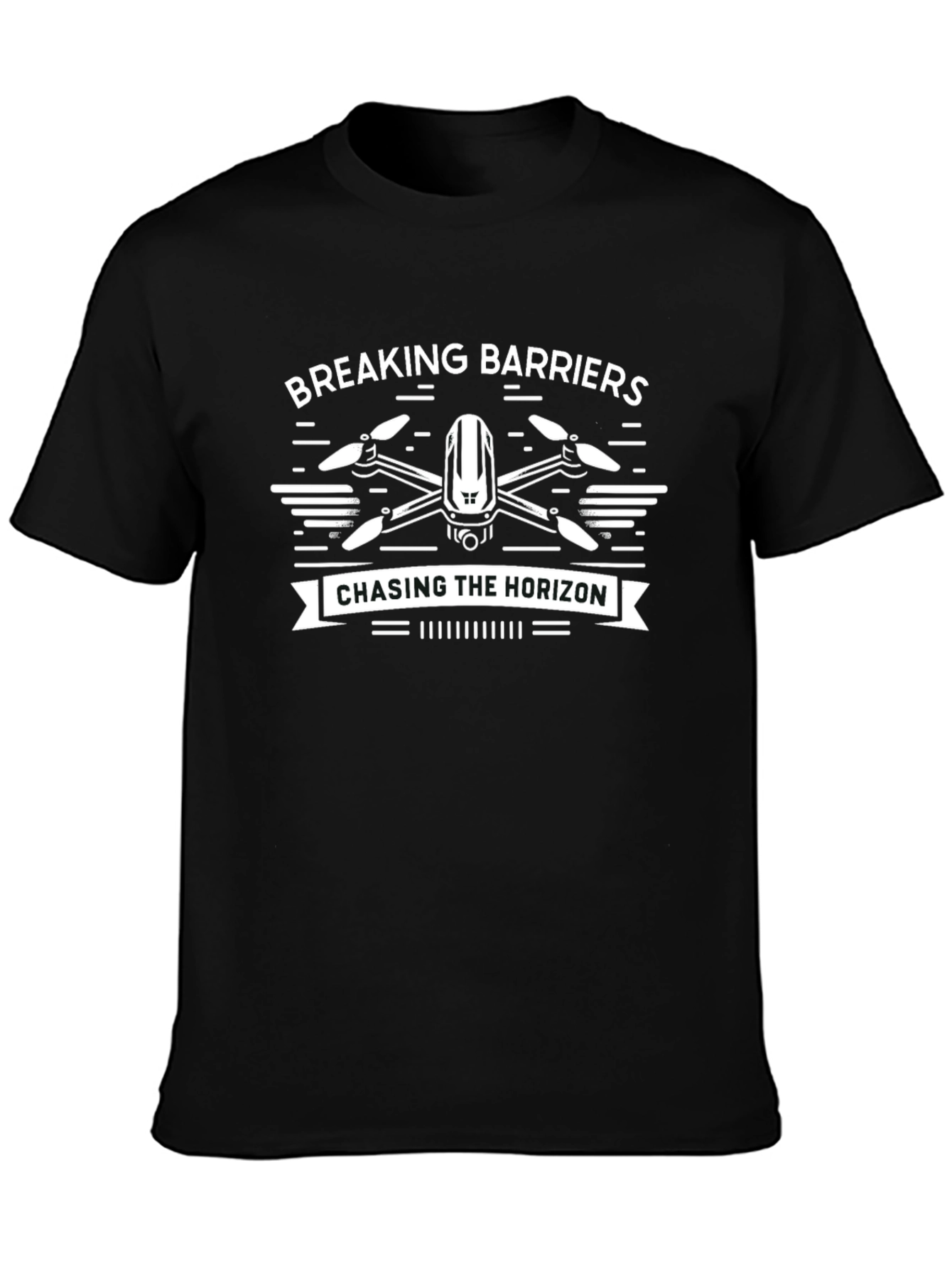Breaking Barriers Drone T-Shirt
