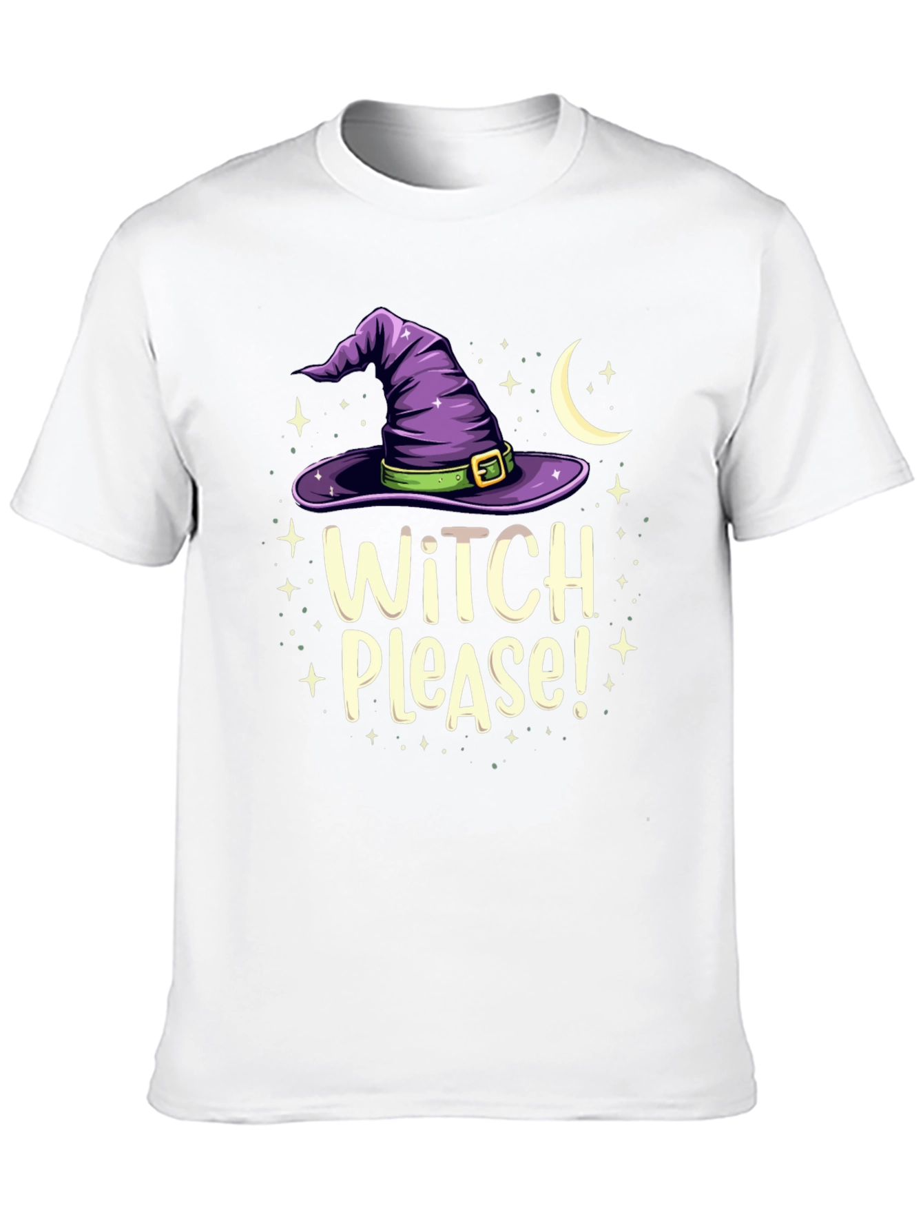 Witch Please! Graphic Tee - Halloween Apparel
