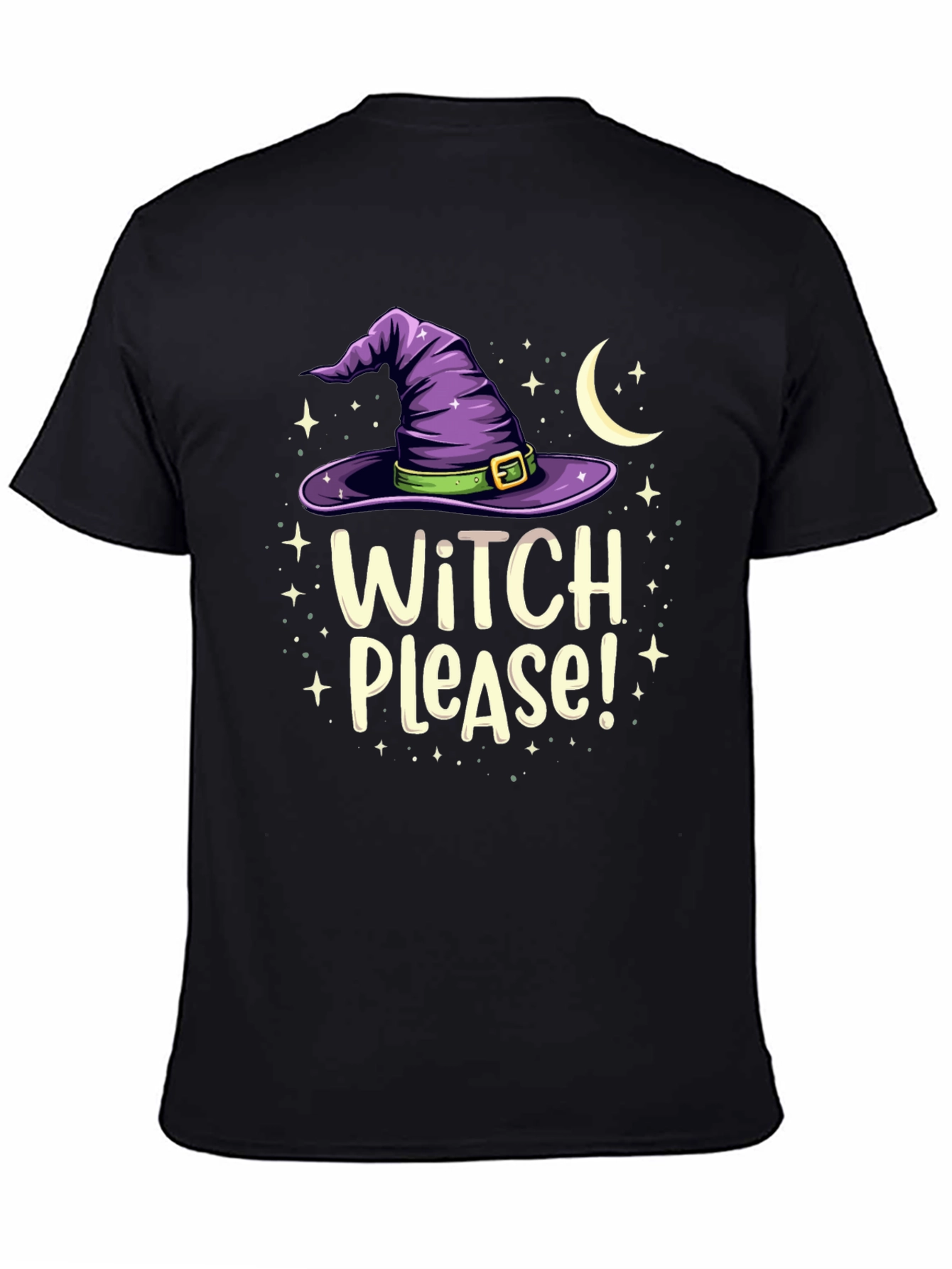 Witch Please! Graphic Tee - Halloween Apparel