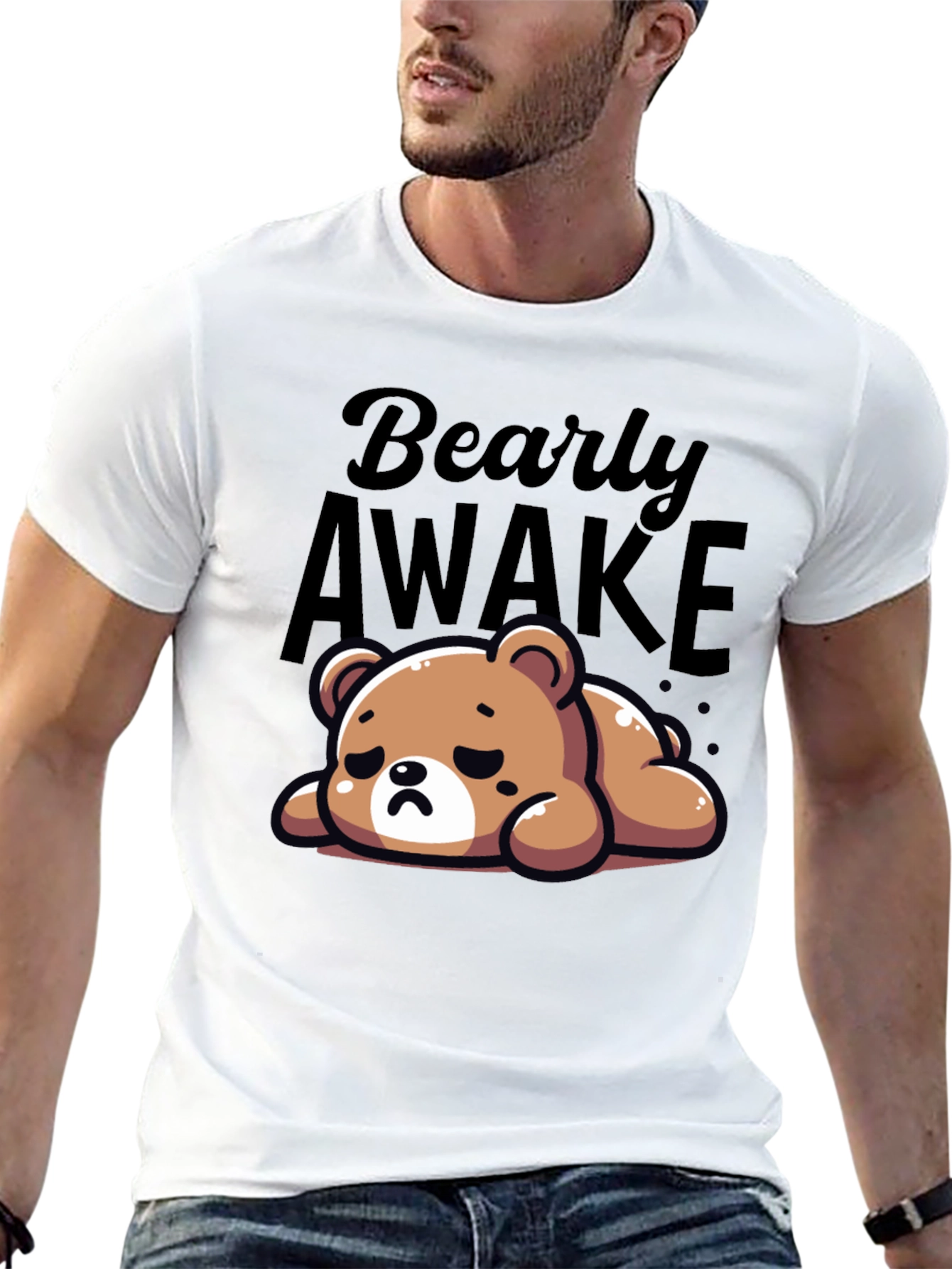 Bearly Awake Graphic Tee - Unisex