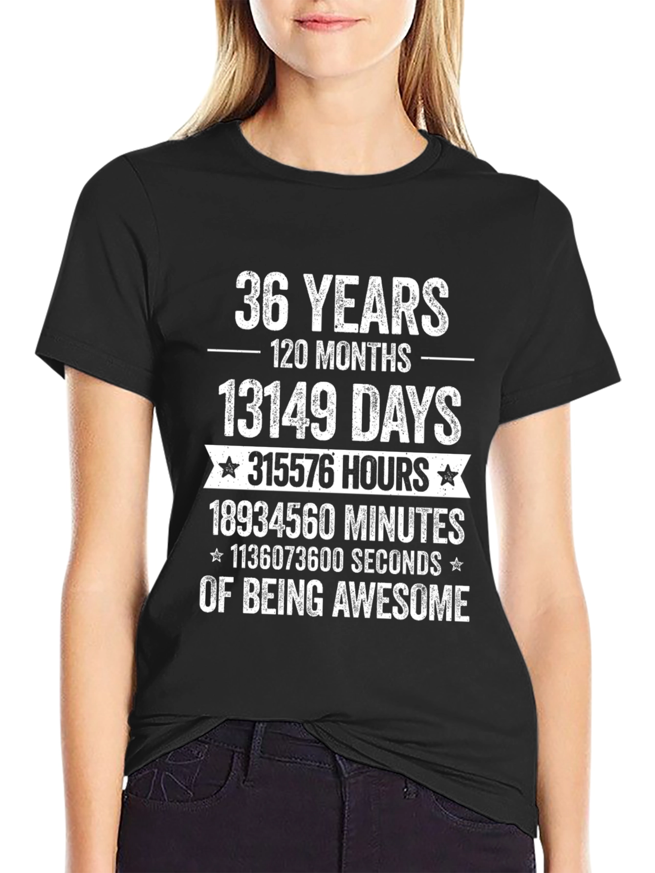 36 Years of Awesome T-Shirt - Birthday Gift