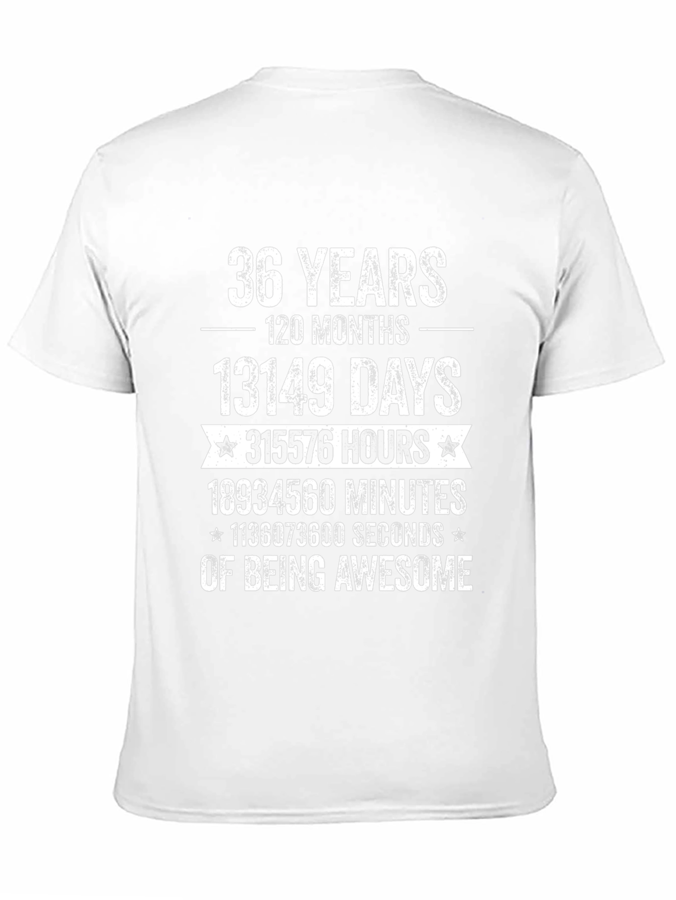36 Years of Awesome T-Shirt - Birthday Gift