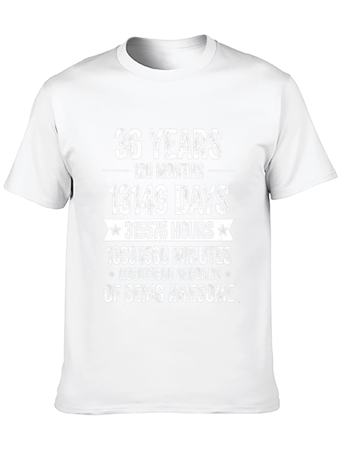 36 Years of Awesome T-Shirt - Birthday Gift