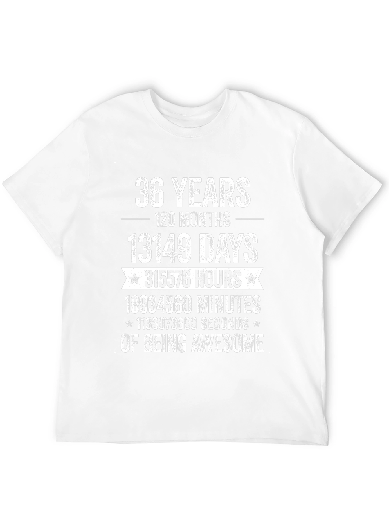 36 Years of Awesome T-Shirt - Birthday Gift