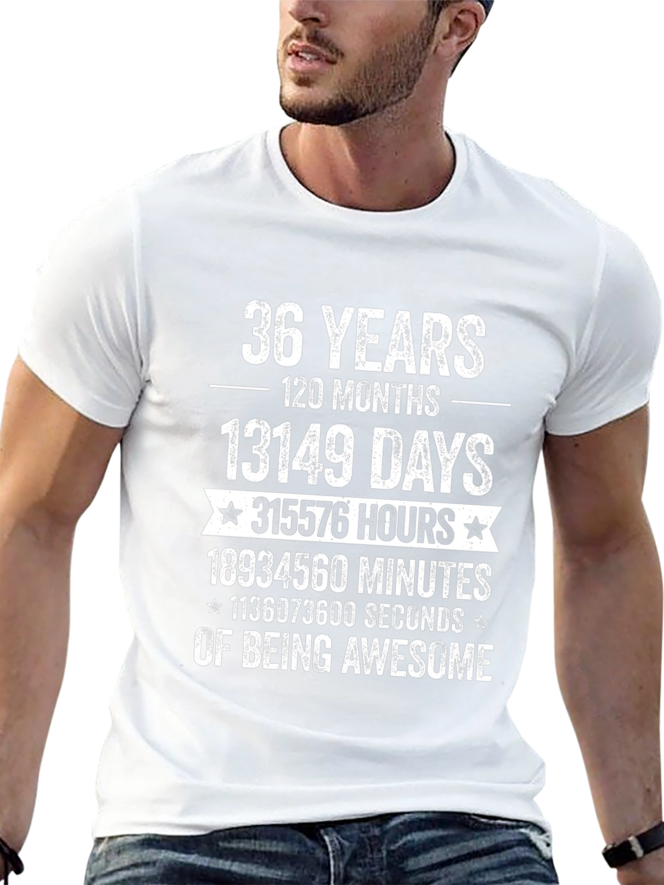 36 Years of Awesome T-Shirt - Birthday Gift