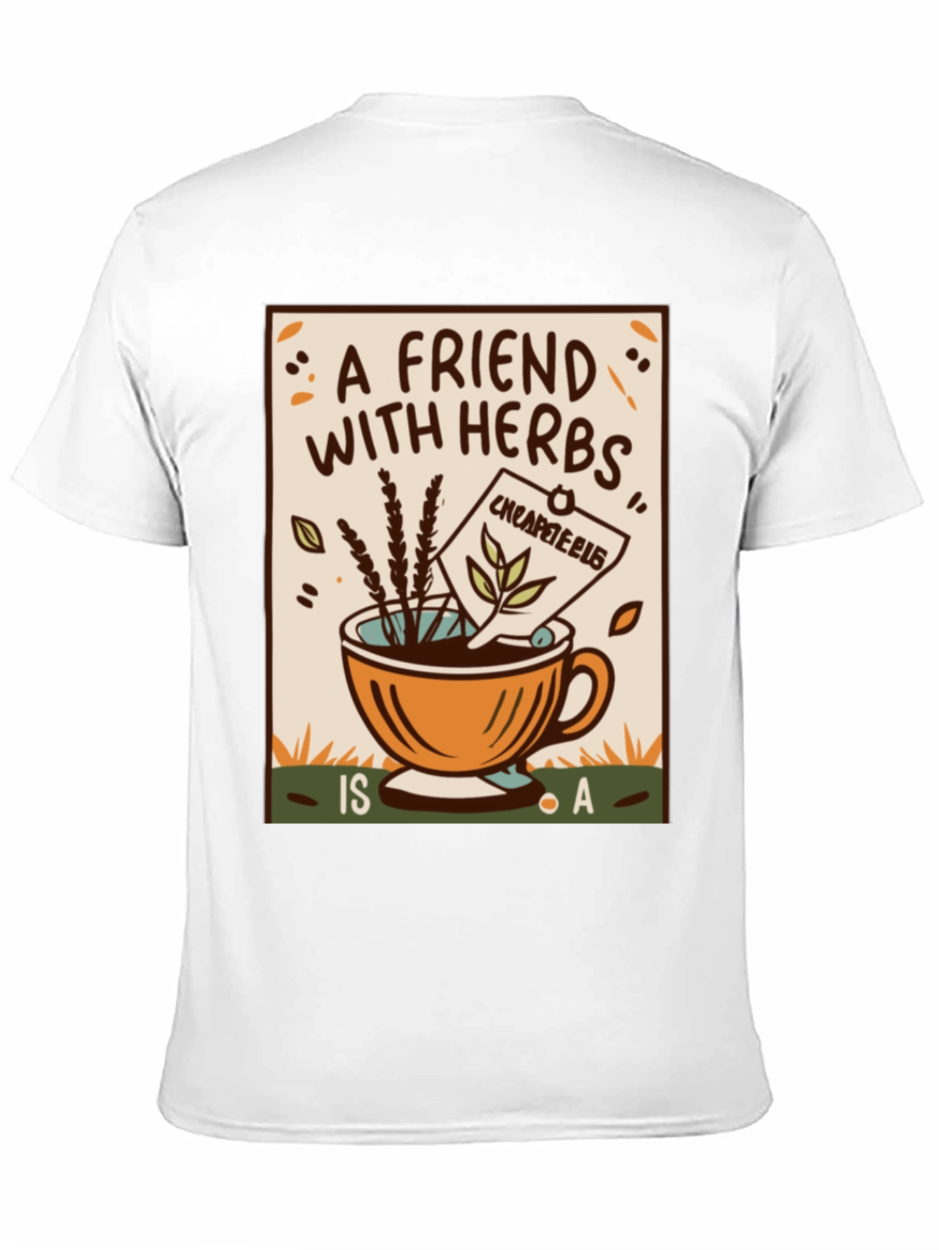 Herbal Tea Friend Graphic T-Shirt