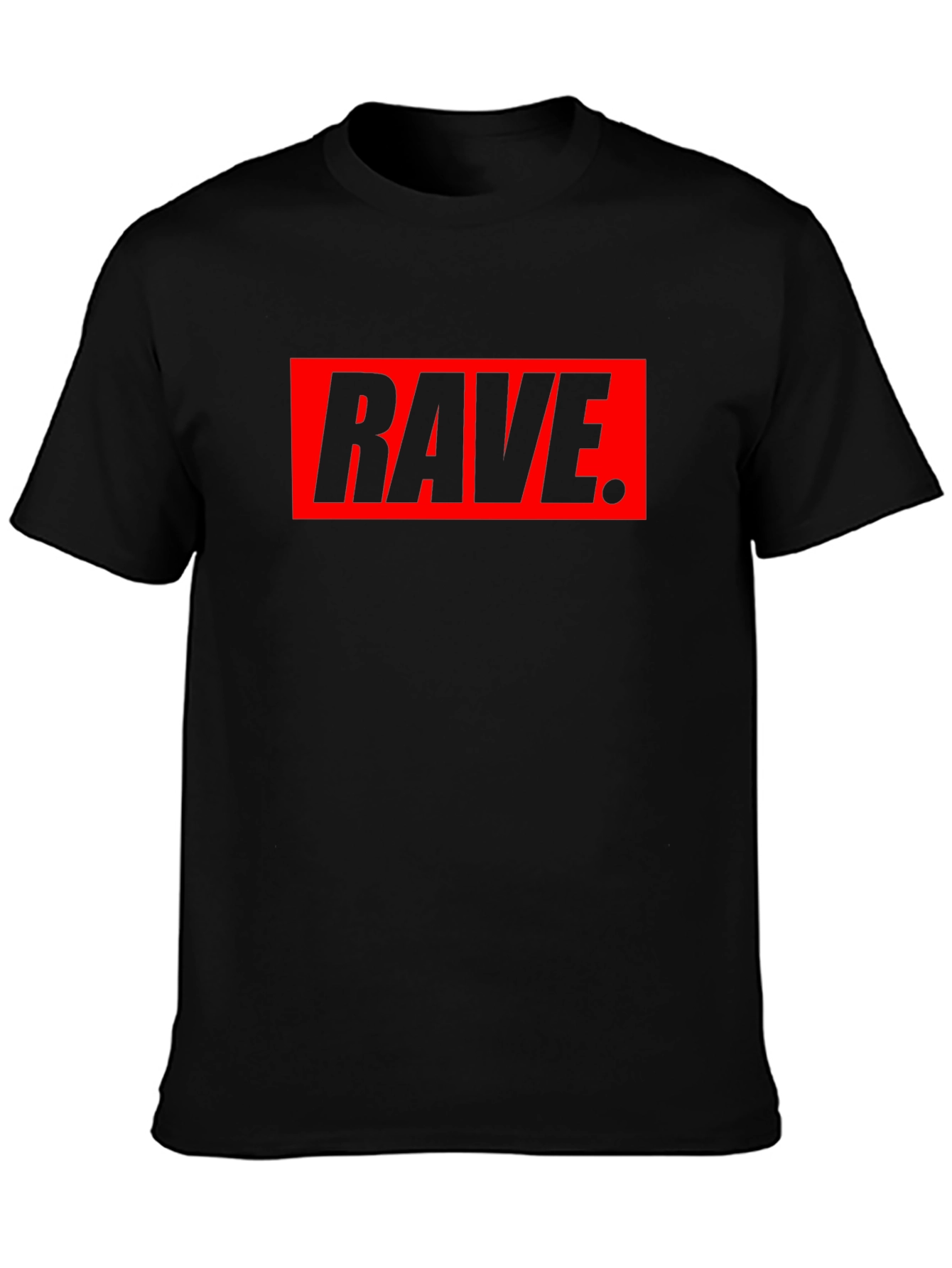 Rave Graphic Tee - Bold Party Shirt