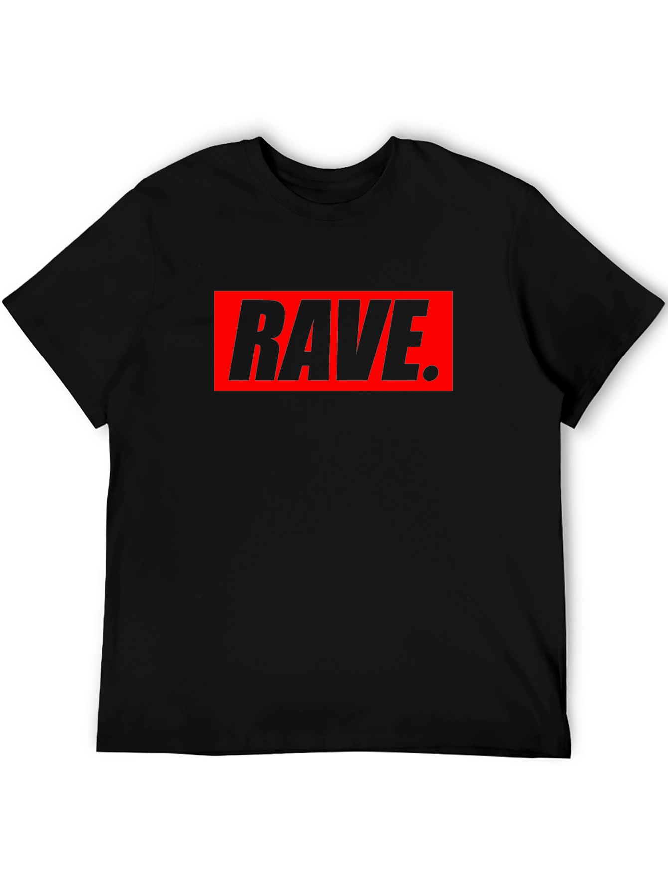 Rave Graphic Tee - Bold Party Shirt