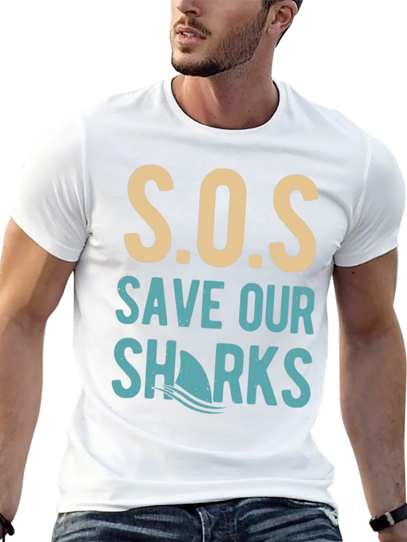 Save Our Sharks Graphic Tee