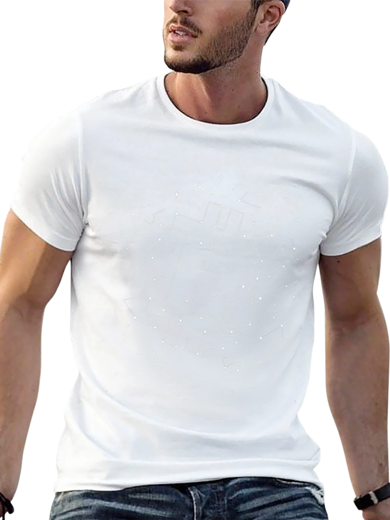 Bitcoin Constellation Graphic Tee