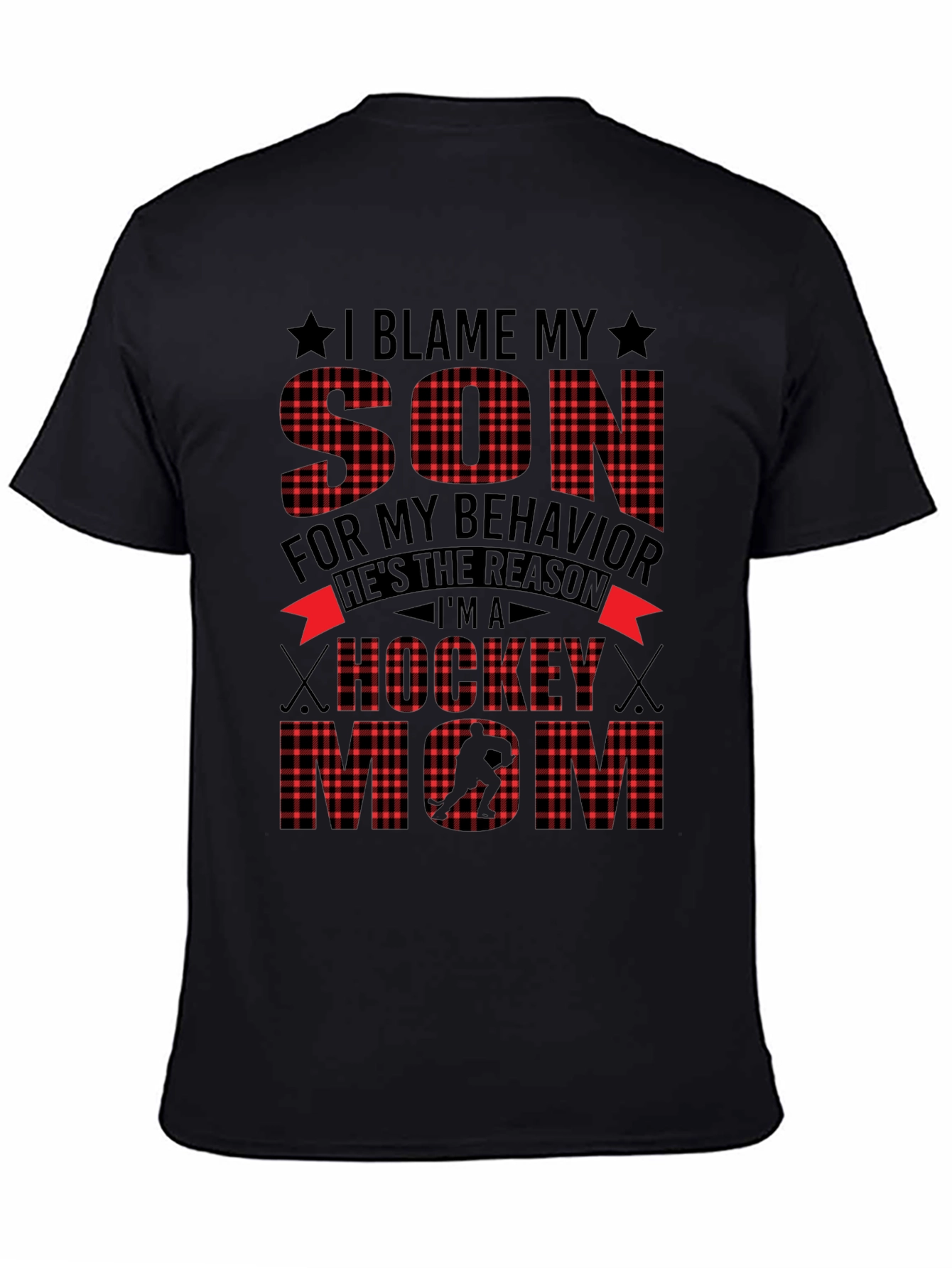Hockey Mom T-Shirt - Blame My Son