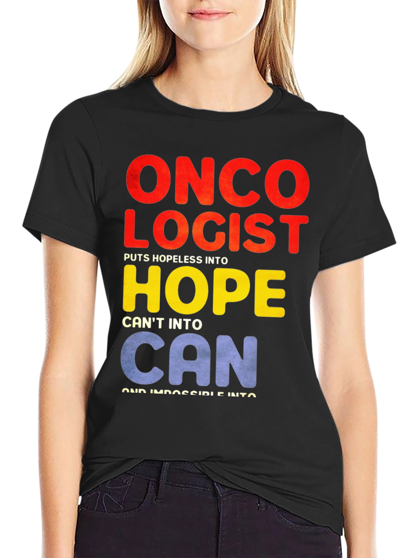 Oncologist Hope T-Shirt: Cancer Support Tee