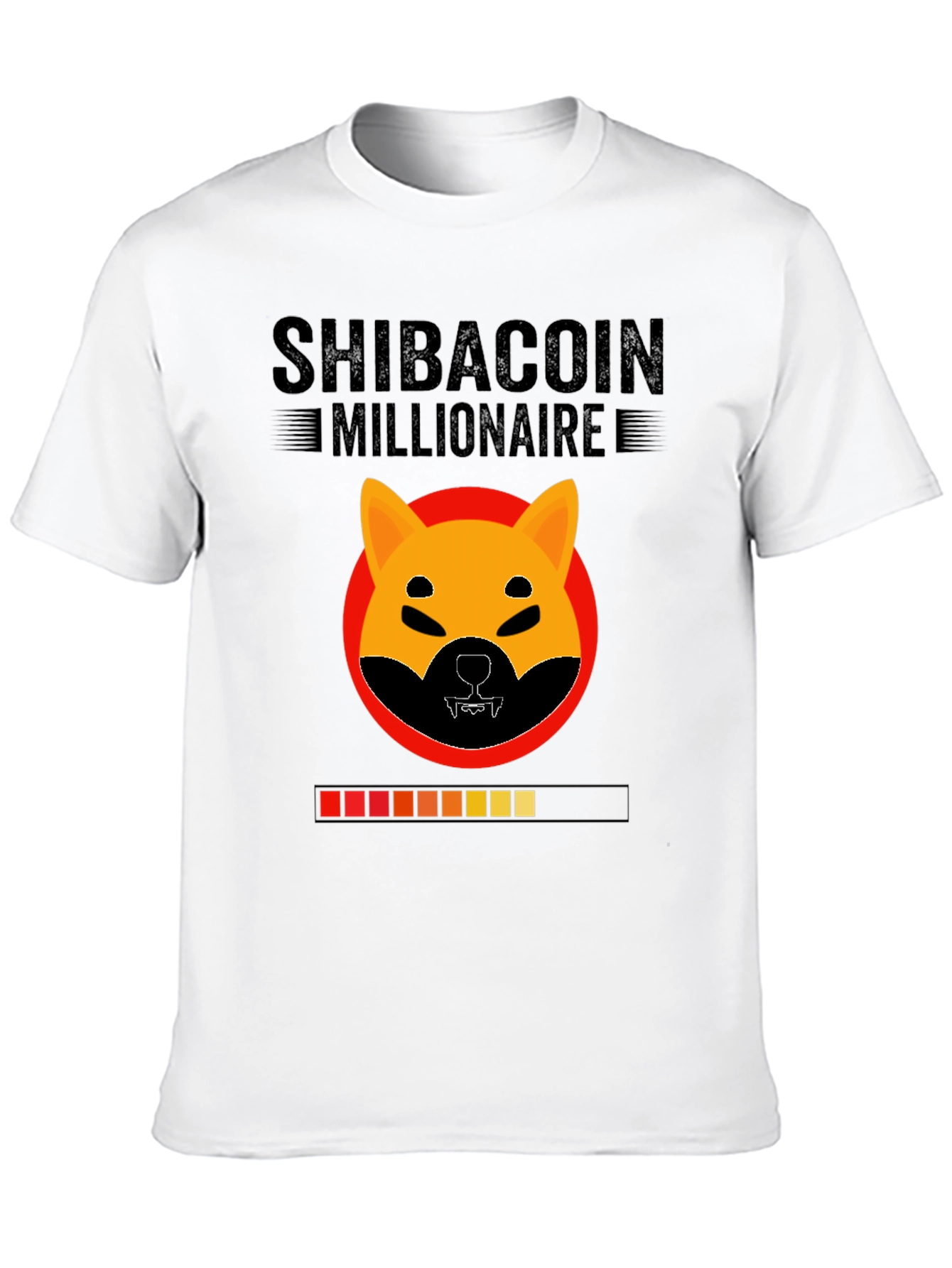 Shibacoin Millionaire Black T-Shirt