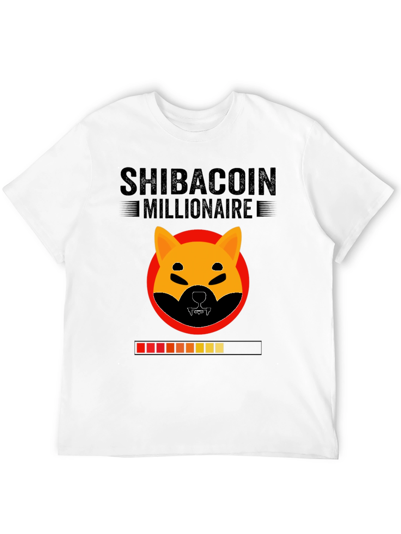 Shibacoin Millionaire Black T-Shirt